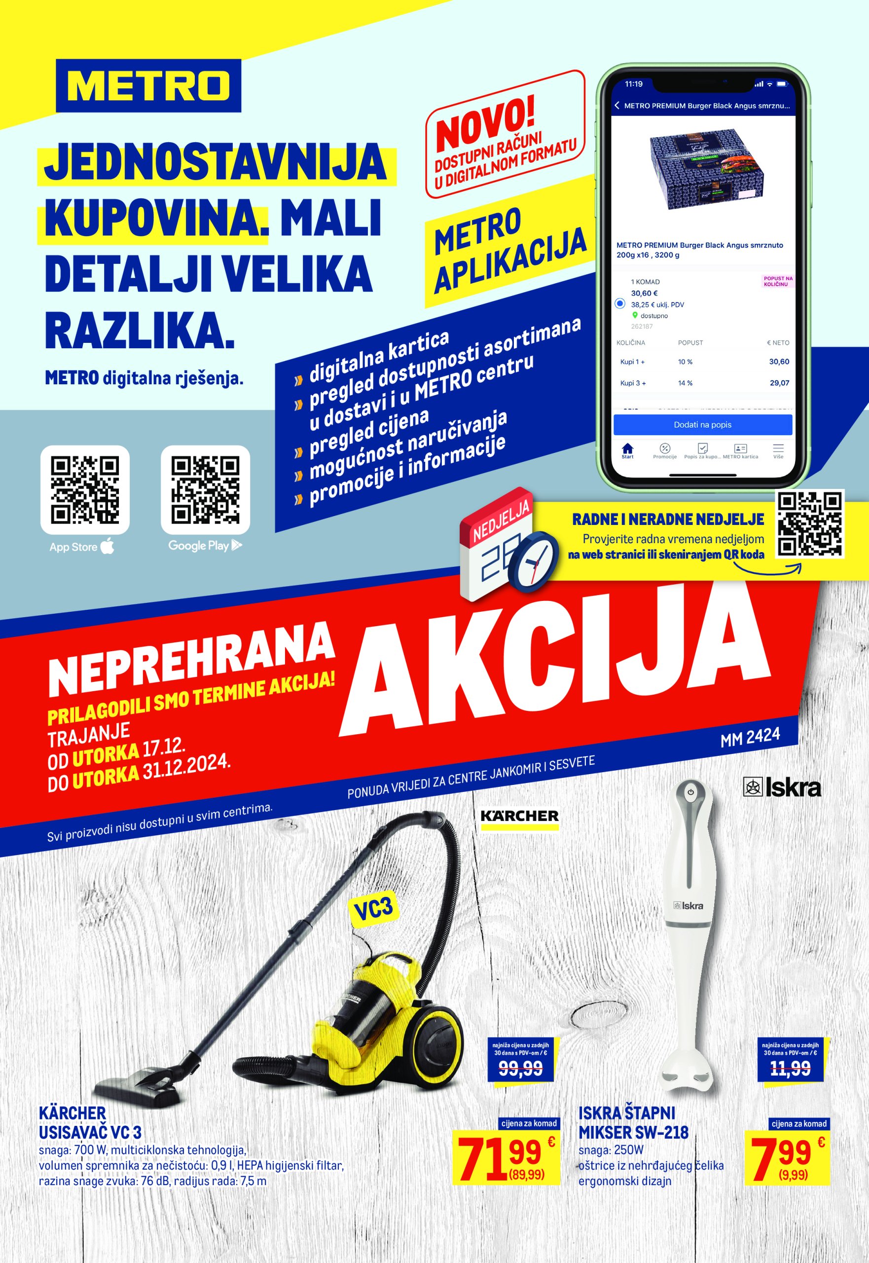 metro - Metro - Neprehrana katalog vrijedi od 17.12. do 31.12.