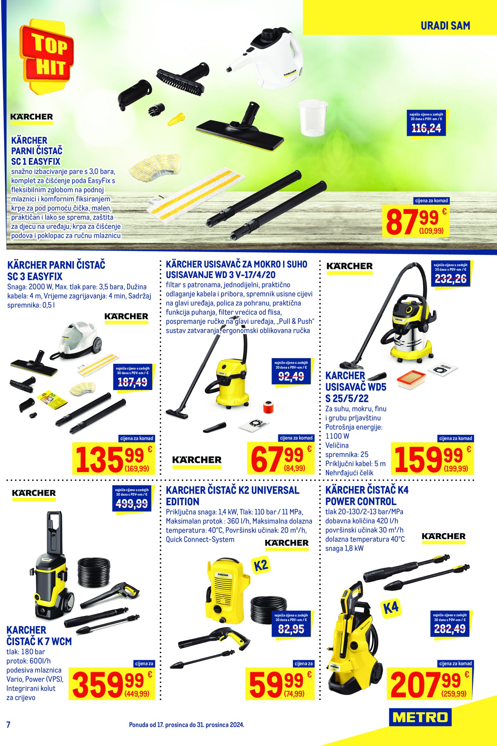 metro - Metro - Neprehrana katalog vrijedi od 17.12. do 31.12. - page: 7