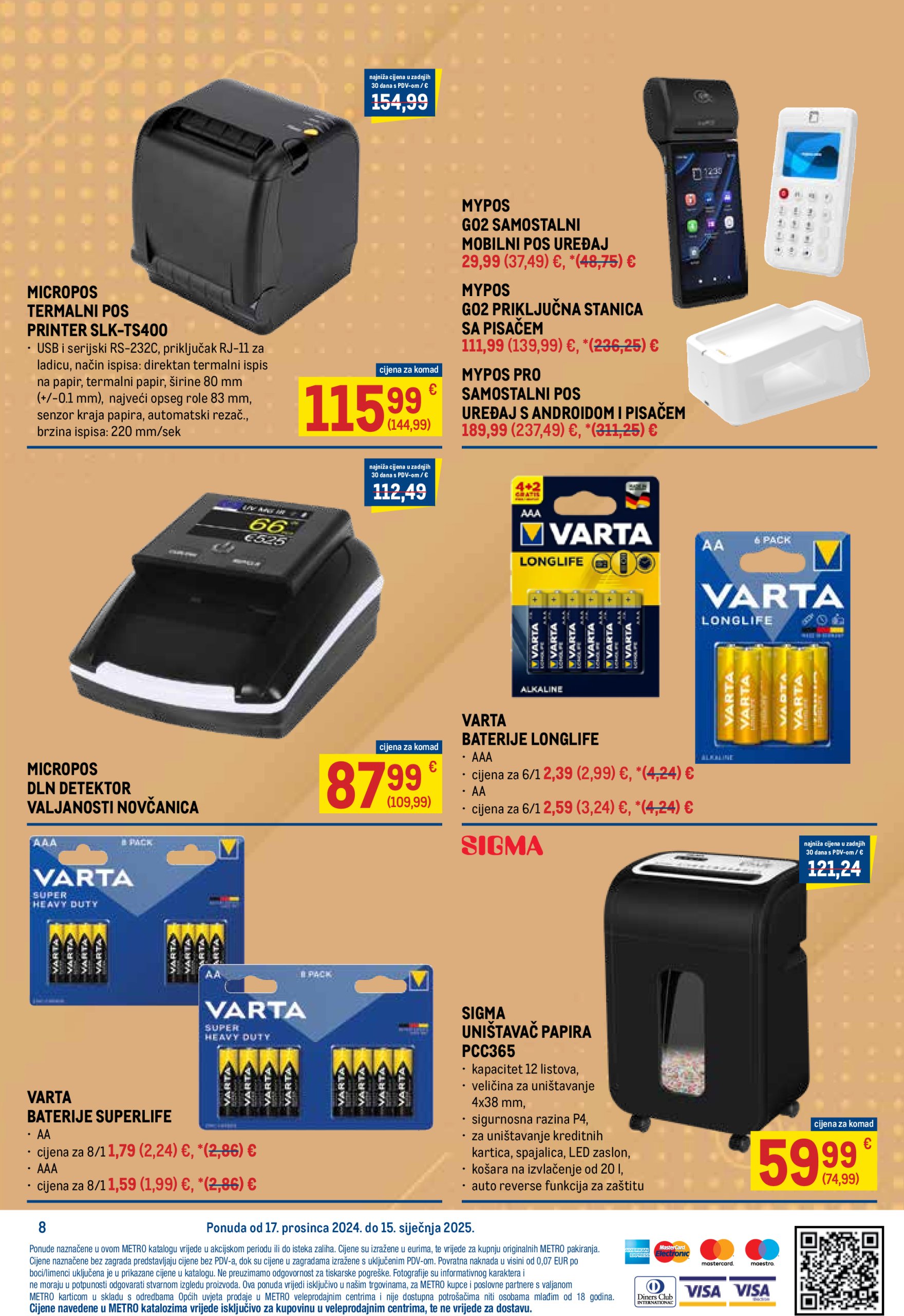 metro - Metro - Sve za ured katalog vrijedi od 17.12. do 15.01. - page: 8