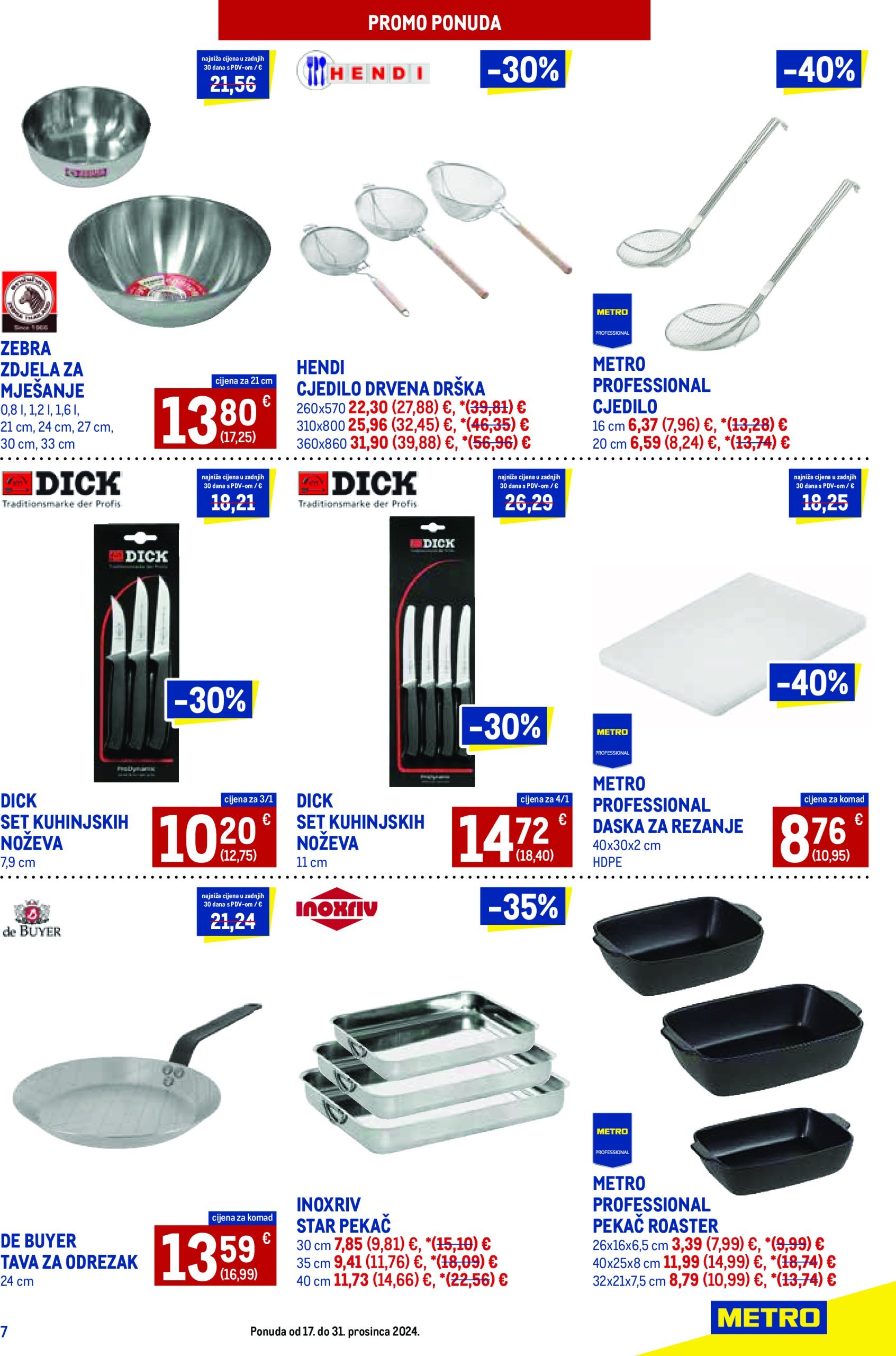 metro - Metro - Promotivna ponuda za ugostitelje katalog vrijedi od 17.12. do 31.12. - page: 7