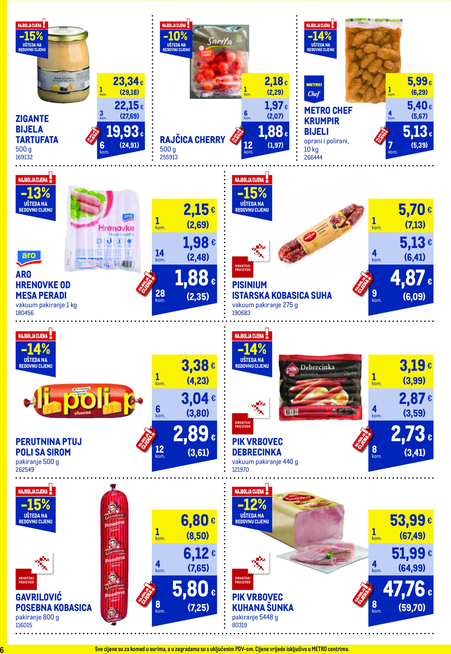 metro - Metro - Profi cijena katalog vrijedi od 02.01. do 02.02. - page: 6