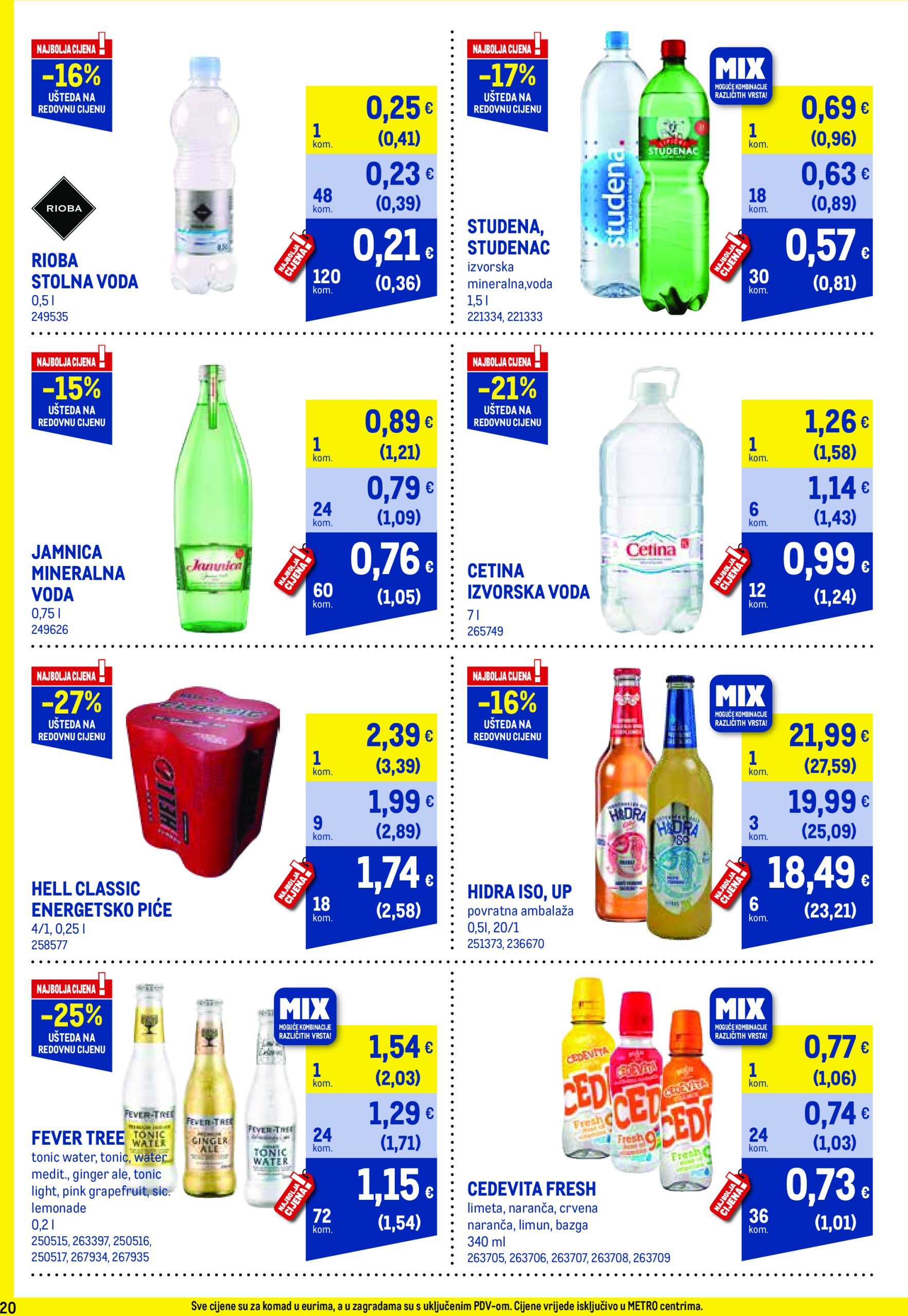 metro - Metro - Profi cijena katalog vrijedi od 02.01. do 02.02. - page: 20