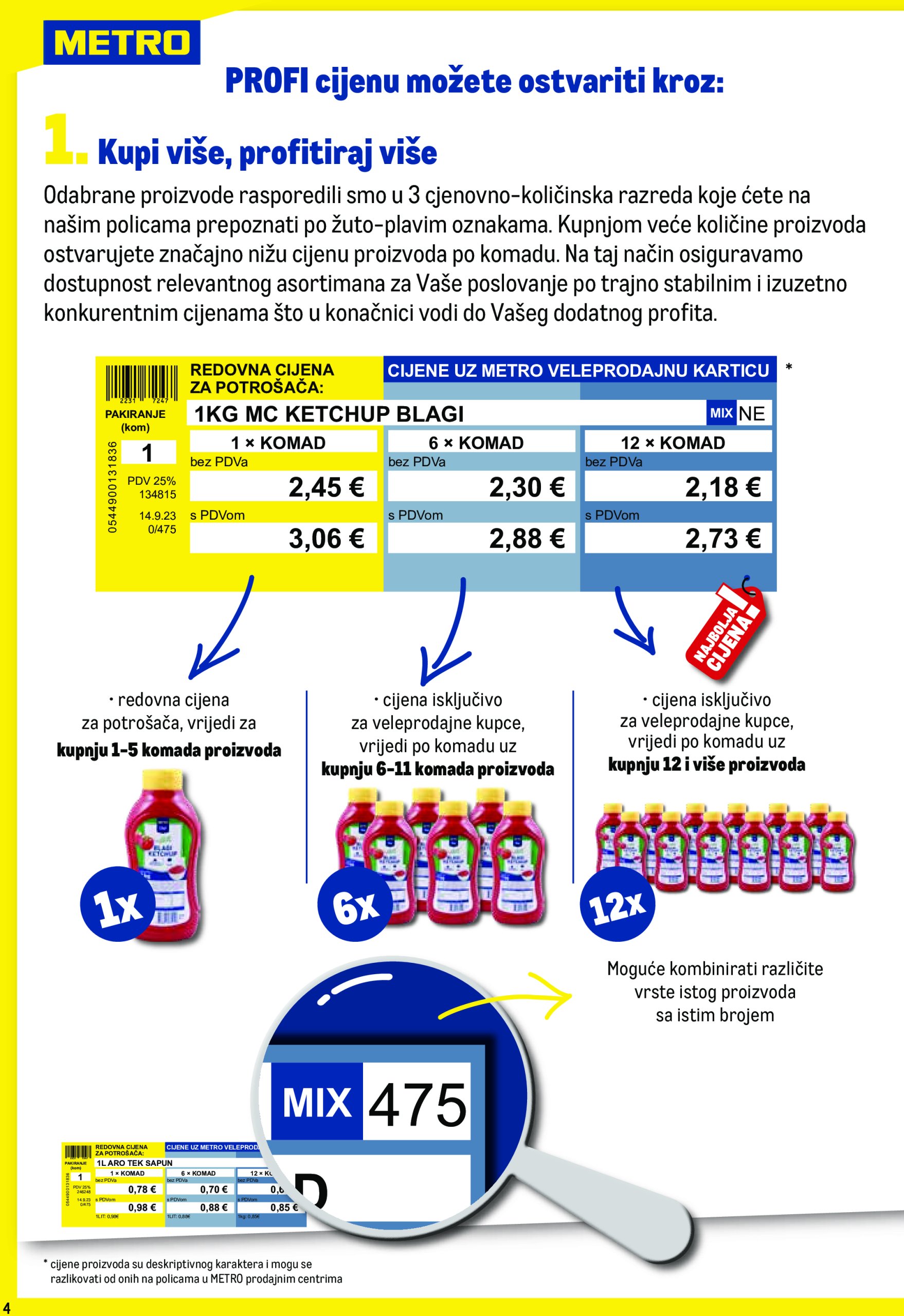 metro - Metro - Profi cijena katalog vrijedi od 02.01. do 02.02. - page: 4