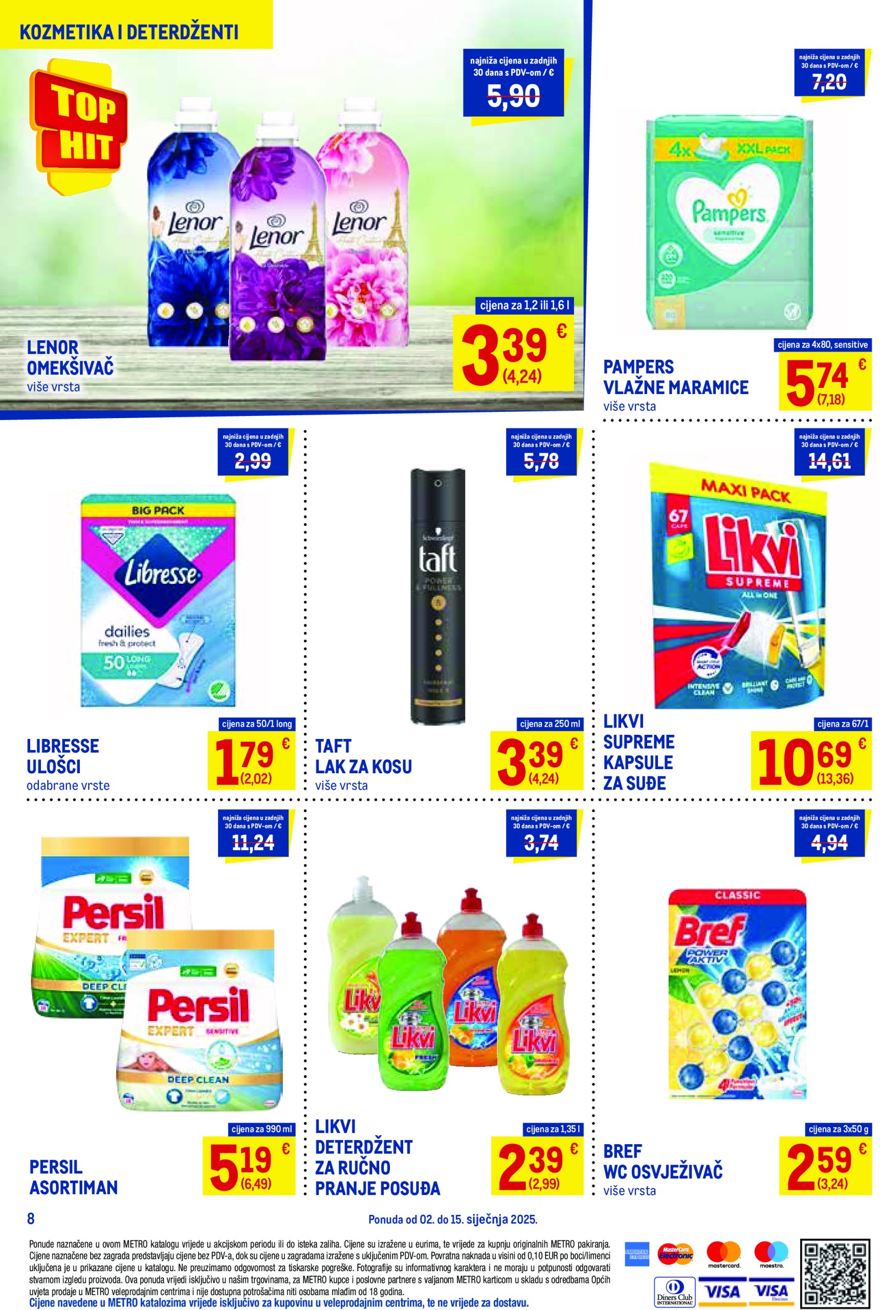 metro - Metro - Prehrana katalog vrijedi od 02.01. do 15.01. - page: 8