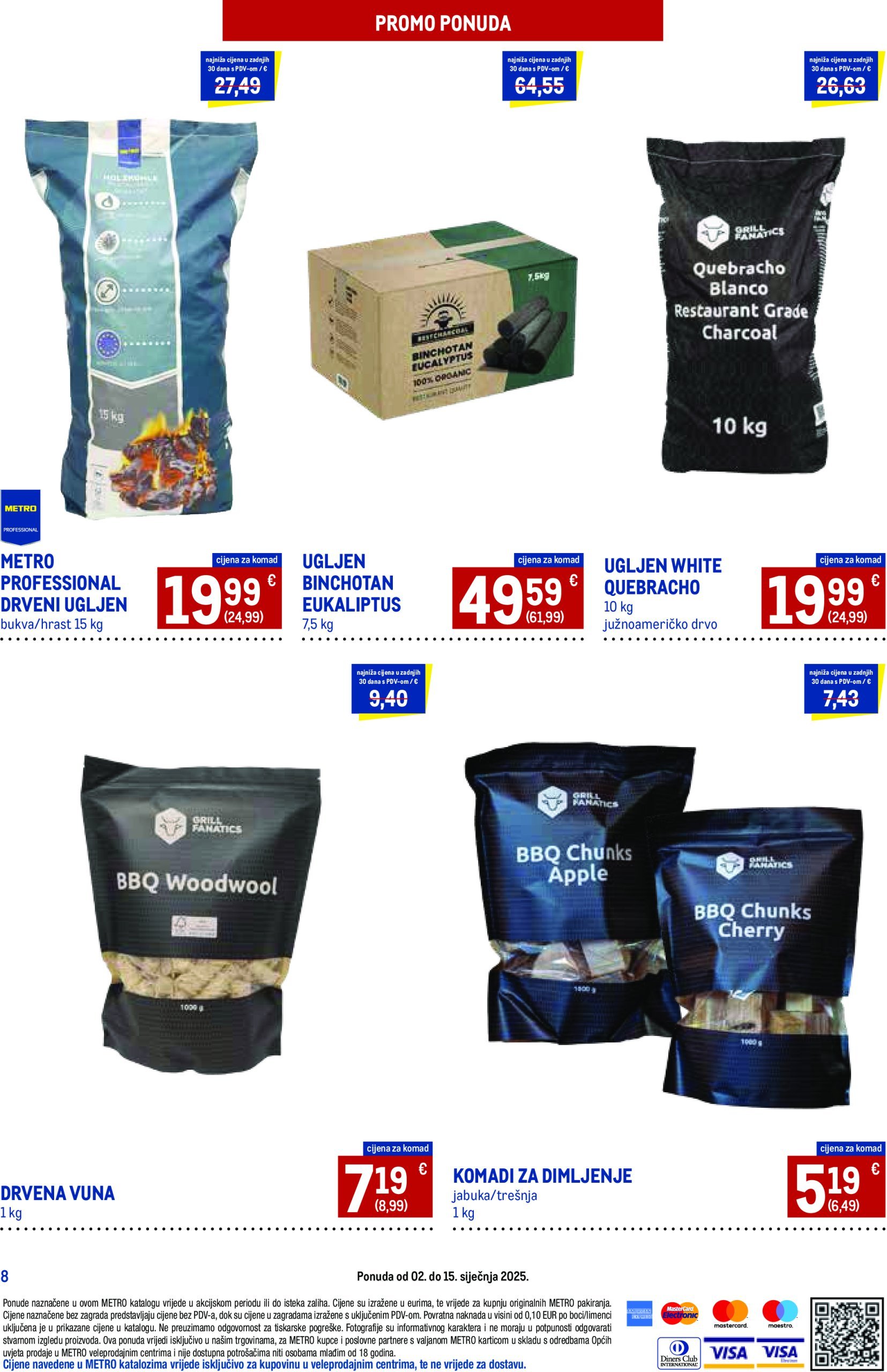 metro - Metro - Promotivna ponuda za ugostitelje katalog vrijedi od 02.01. do 15.01. - page: 8