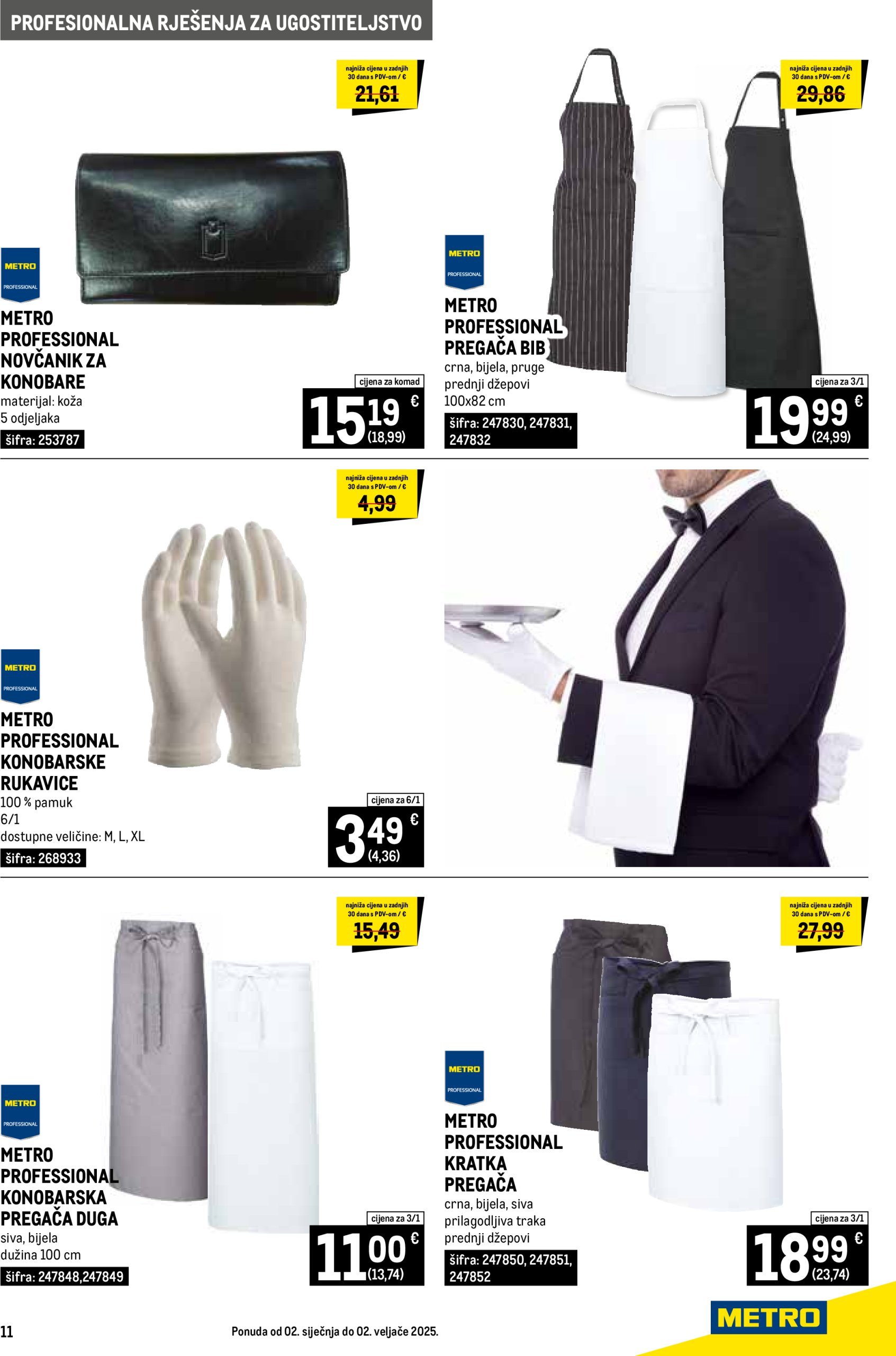 metro - Metro - Gastro katalog vrijedi od 02.01. do 02.02. - page: 11