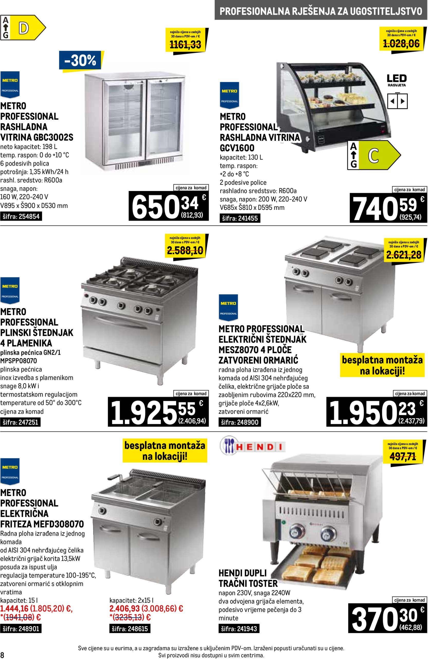 metro - Metro - Gastro katalog vrijedi od 02.01. do 02.02. - page: 8