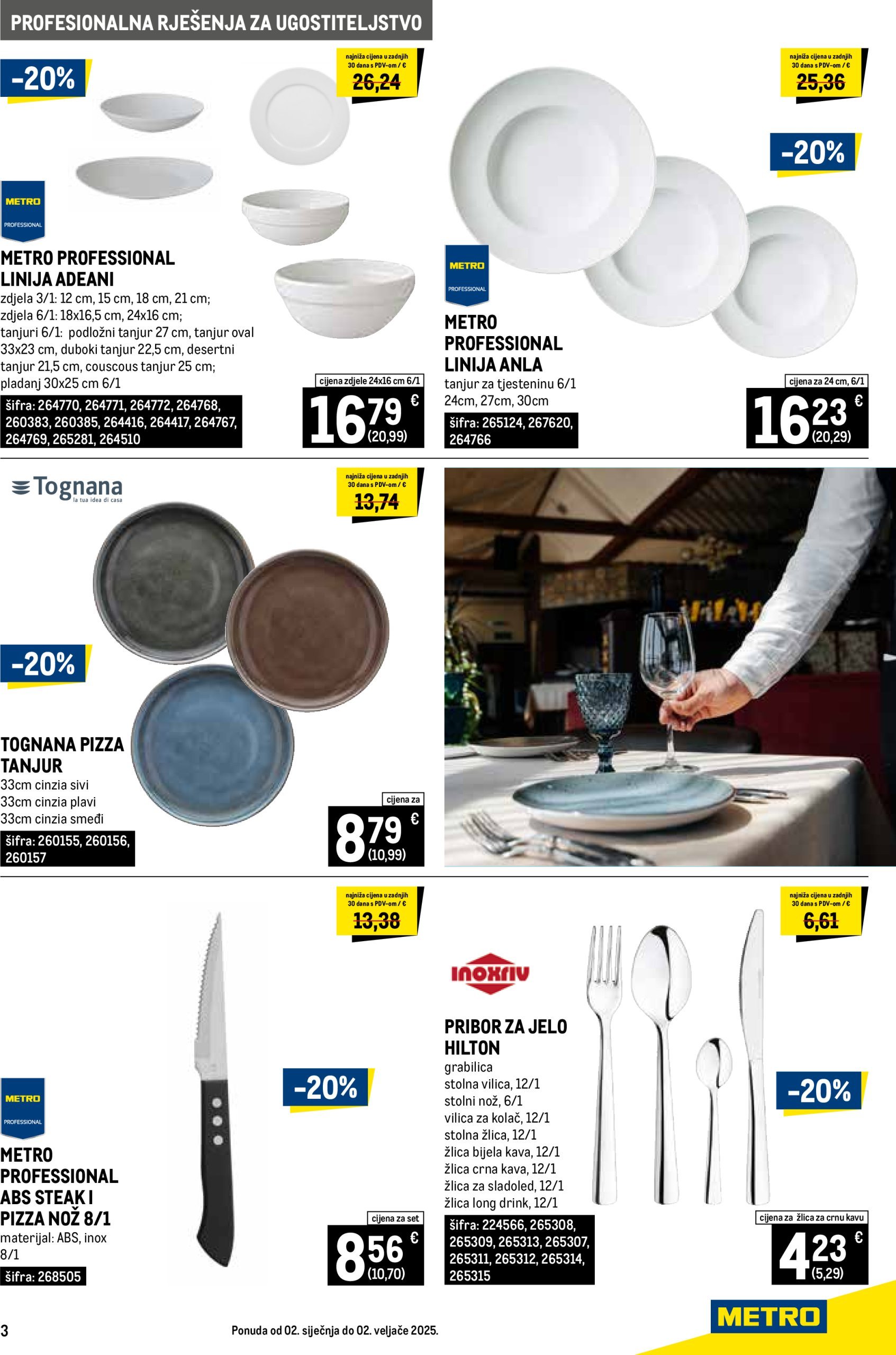 metro - Metro - Gastro katalog vrijedi od 02.01. do 02.02. - page: 3