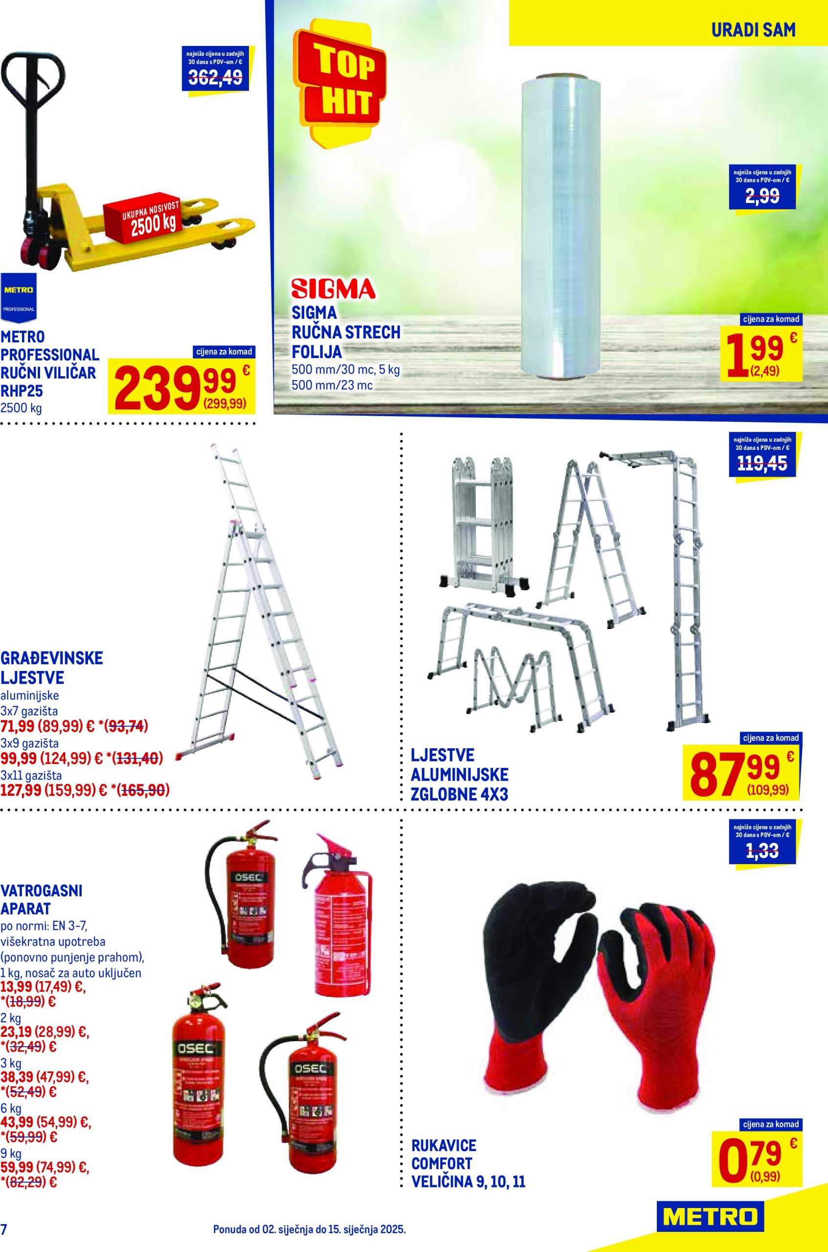 metro - Metro - Neprehrana katalog vrijedi od 02.01. do 15.01. - page: 7