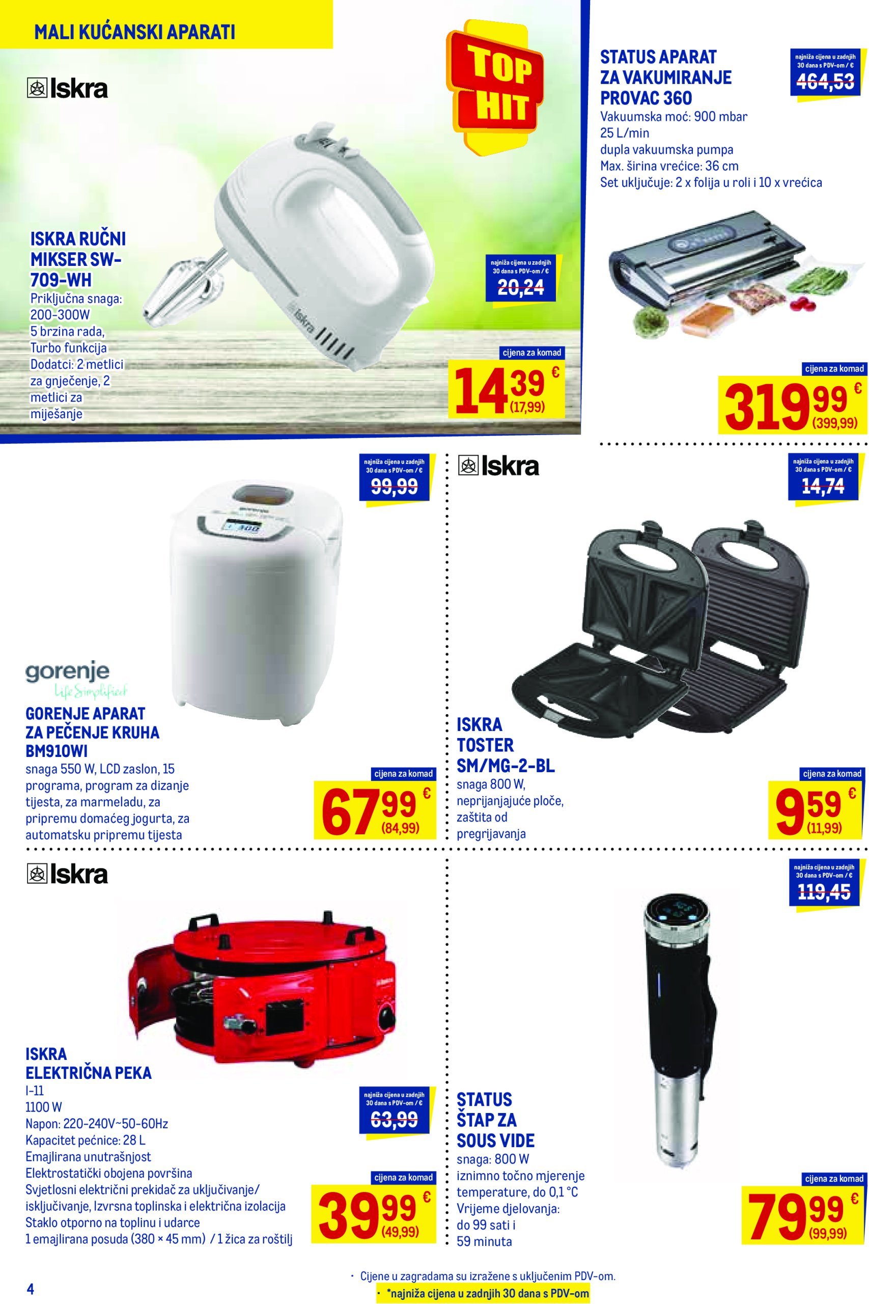 metro - Metro - Neprehrana katalog vrijedi od 02.01. do 15.01. - page: 4