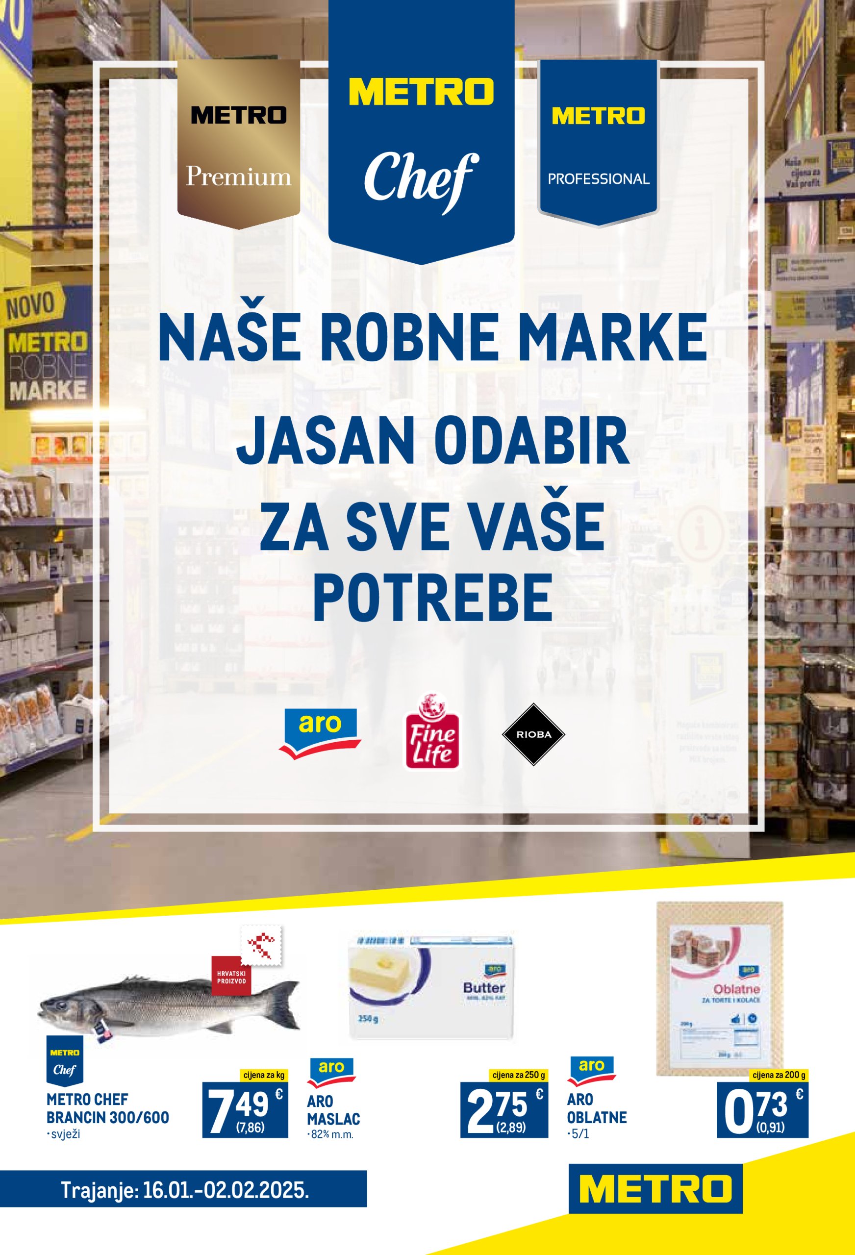 metro - Metro - Robne marke katalog vrijedi od 16.01. do 02.02.