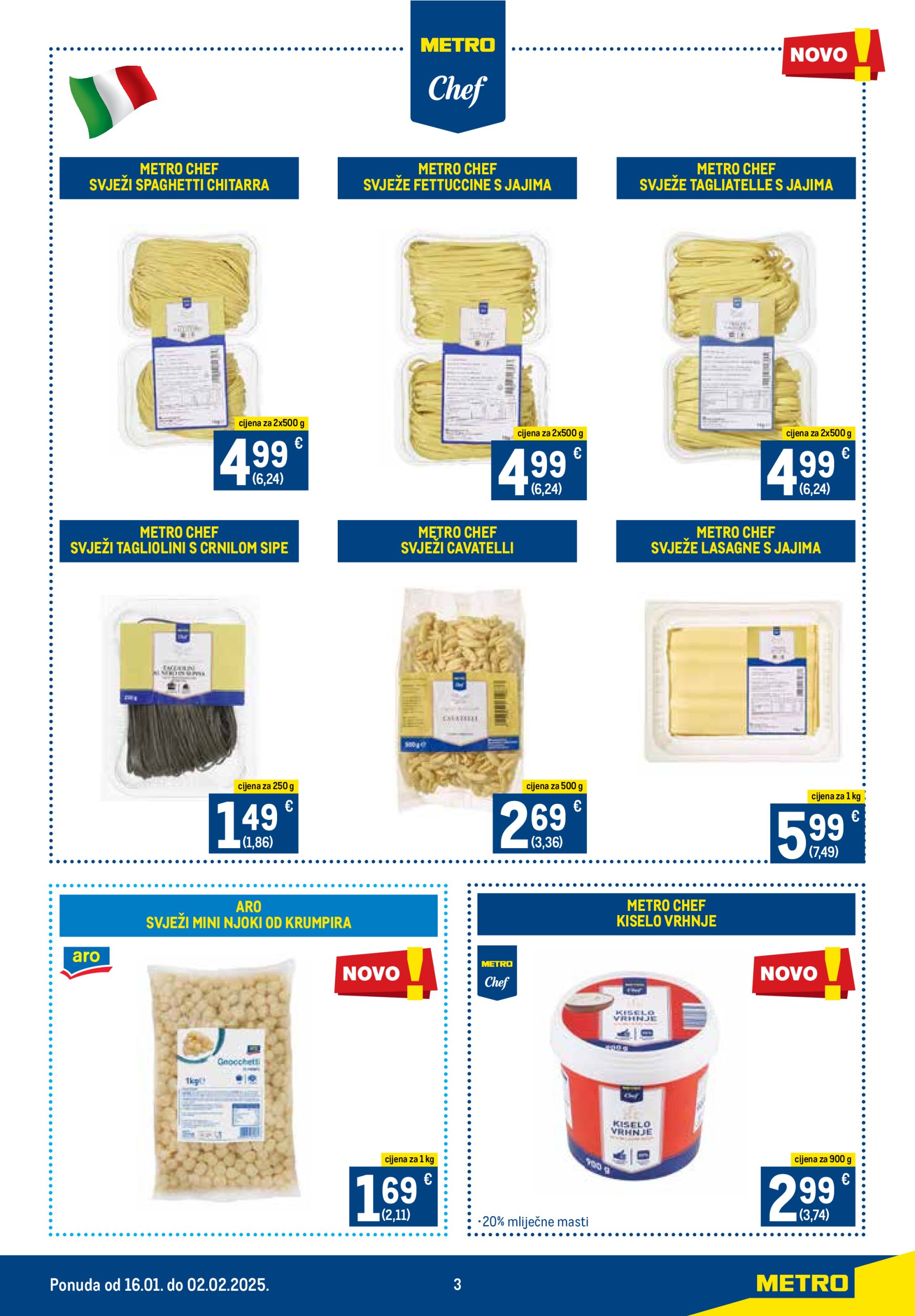 metro - Metro - Robne marke katalog vrijedi od 16.01. do 02.02. - page: 3