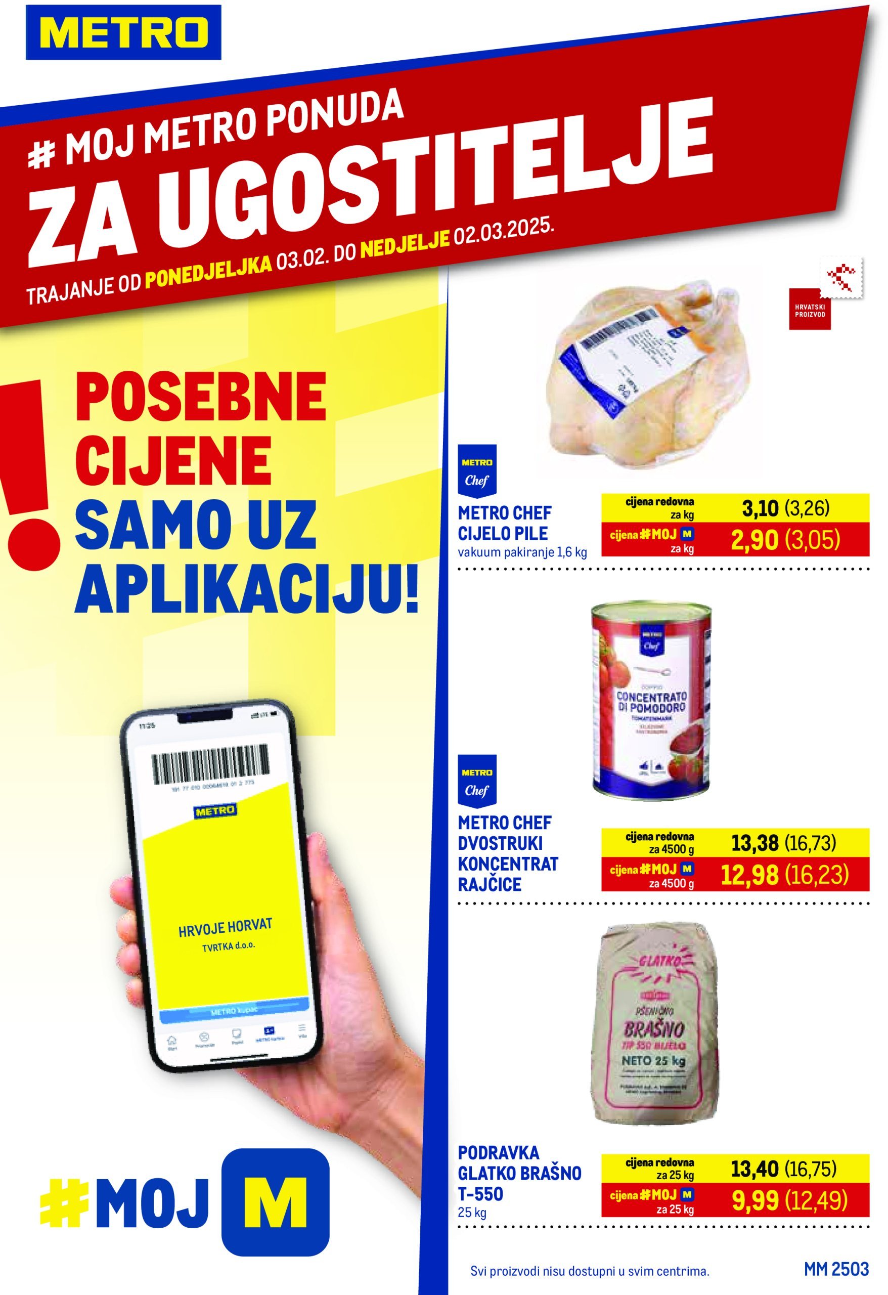 metro - Metro - Promotivna ponuda za ugostitelje katalog vrijedi od 03.02. do 02.03.