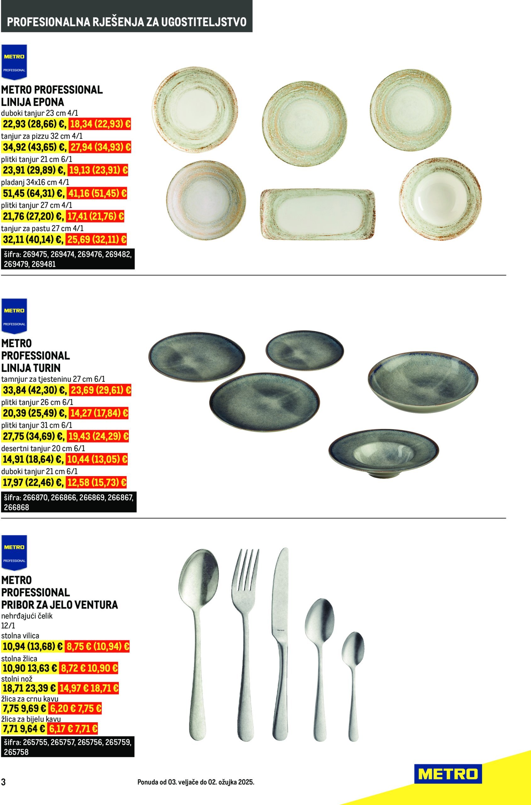 metro - Metro - Gastro katalog vrijedi od 03.02. do 02.03. - page: 3