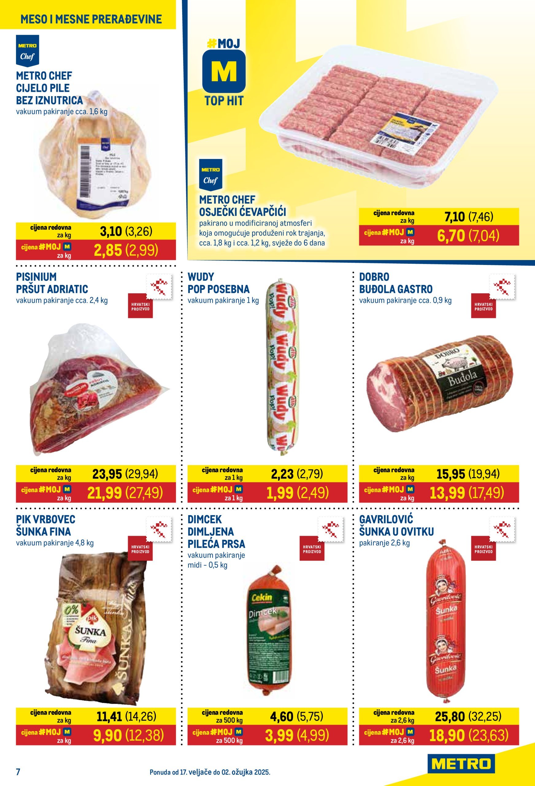 metro - Metro - Prehrana i neprehrana katalog vrijedi od 17.02. do 02.03. - page: 7