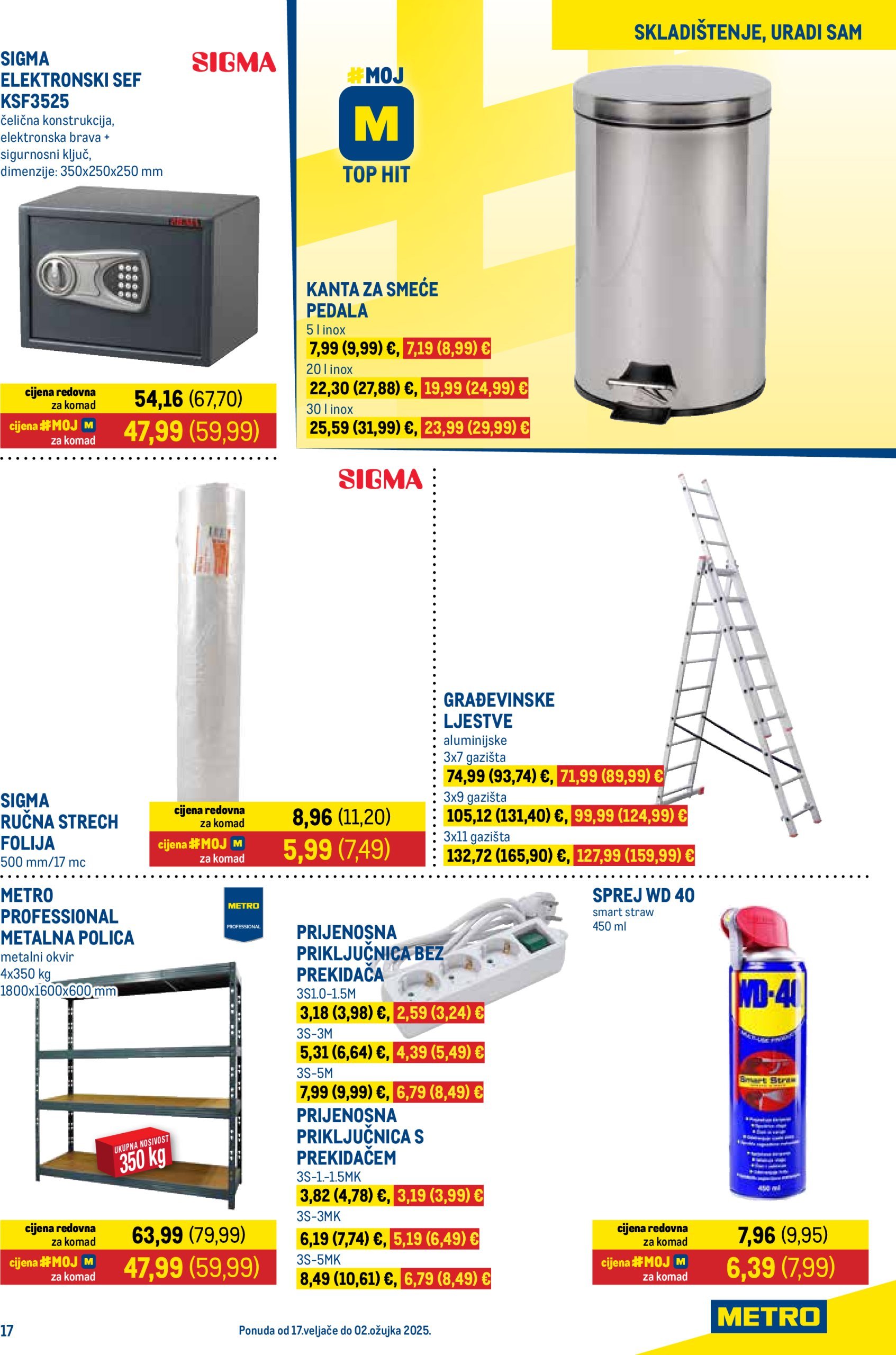 metro - Metro - Prehrana i neprehrana katalog vrijedi od 17.02. do 02.03. - page: 17