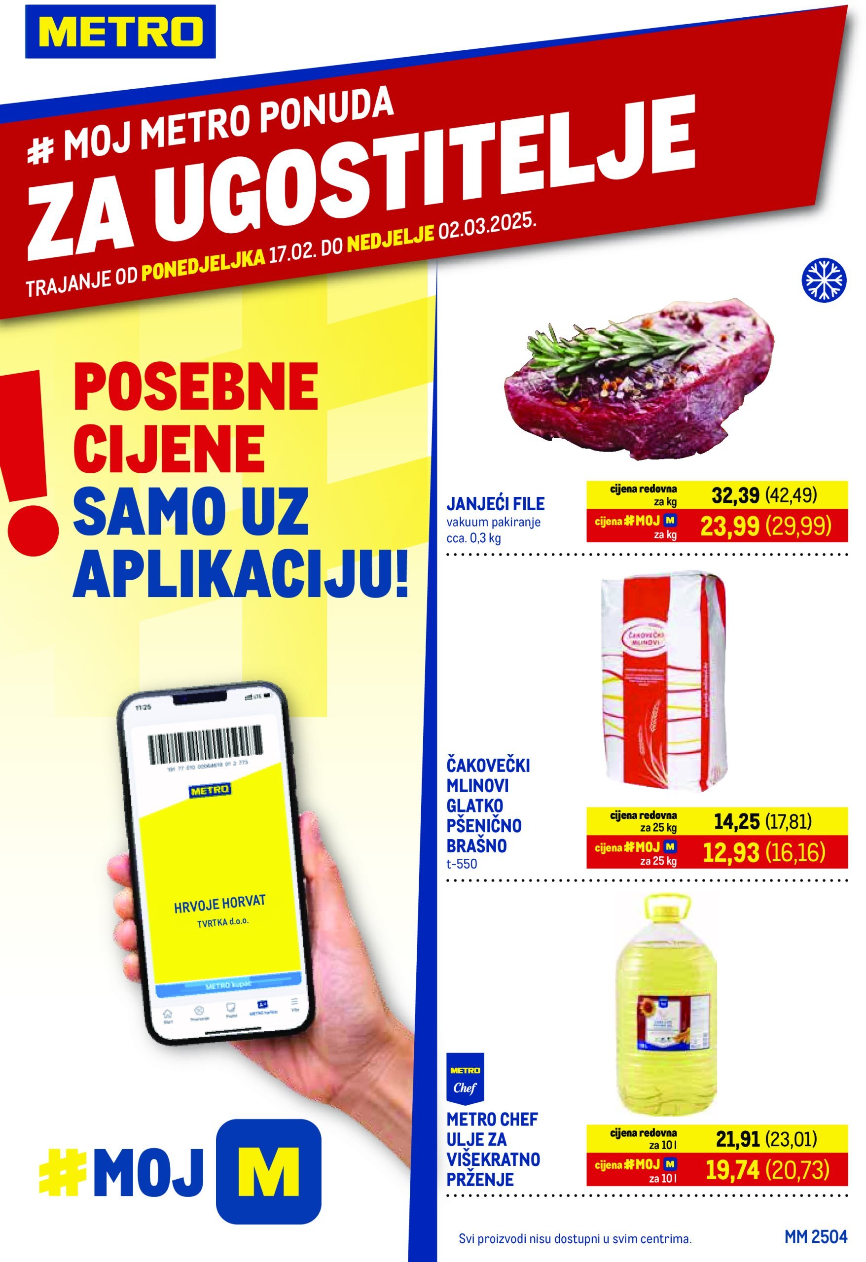 metro - Metro - Promotivna ponuda za ugostitelje katalog vrijedi od 17.02. do 02.03.