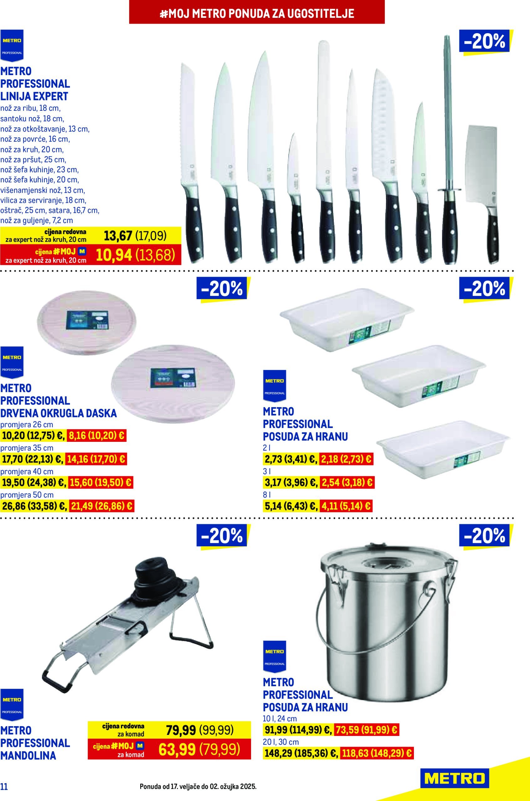 metro - Metro - Promotivna ponuda za ugostitelje katalog vrijedi od 17.02. do 02.03. - page: 11