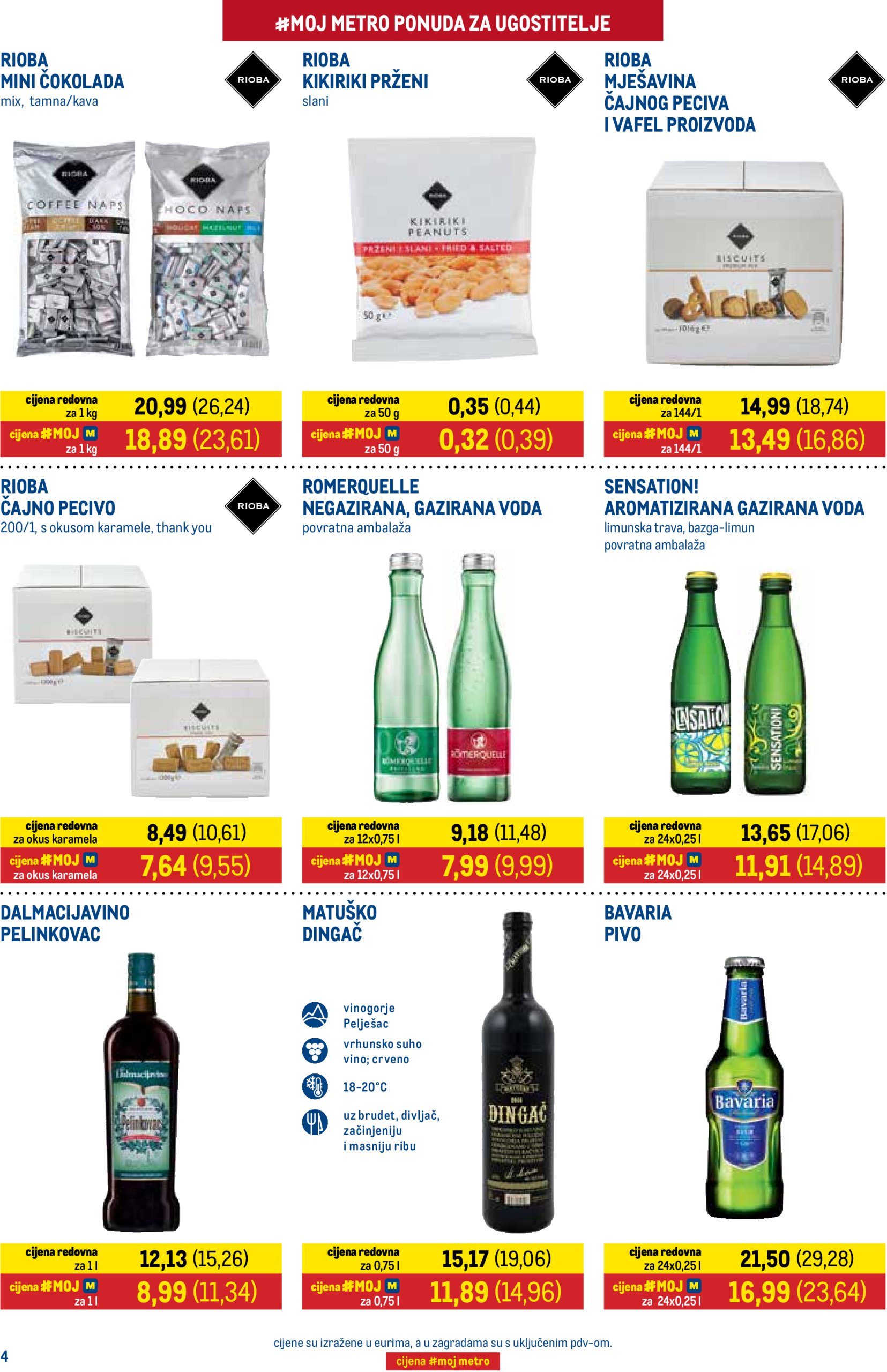 metro - Metro - Promotivna ponuda za ugostitelje katalog vrijedi od 03.03. do 16.03. - page: 4