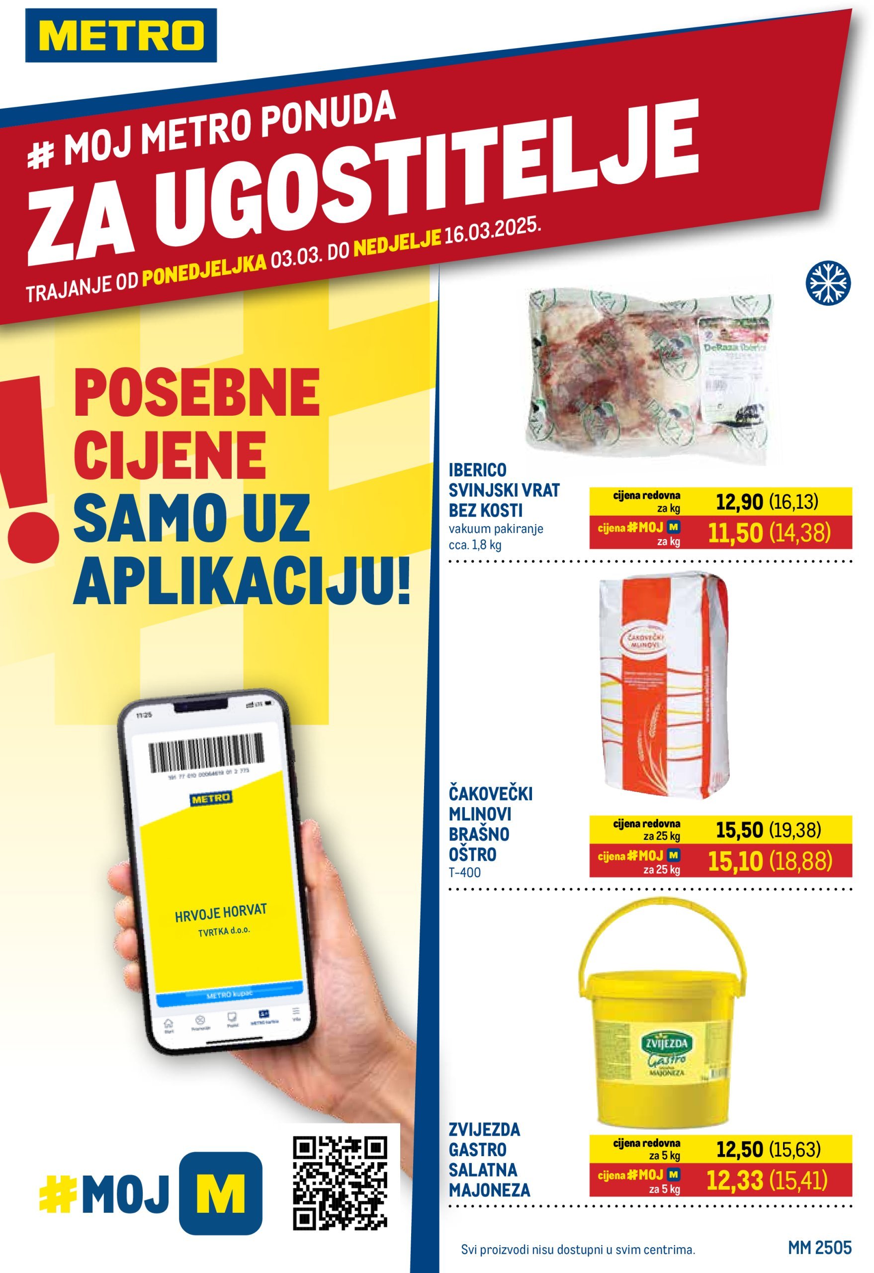 metro - Metro - Promotivna ponuda za ugostitelje katalog vrijedi od 03.03. do 16.03.