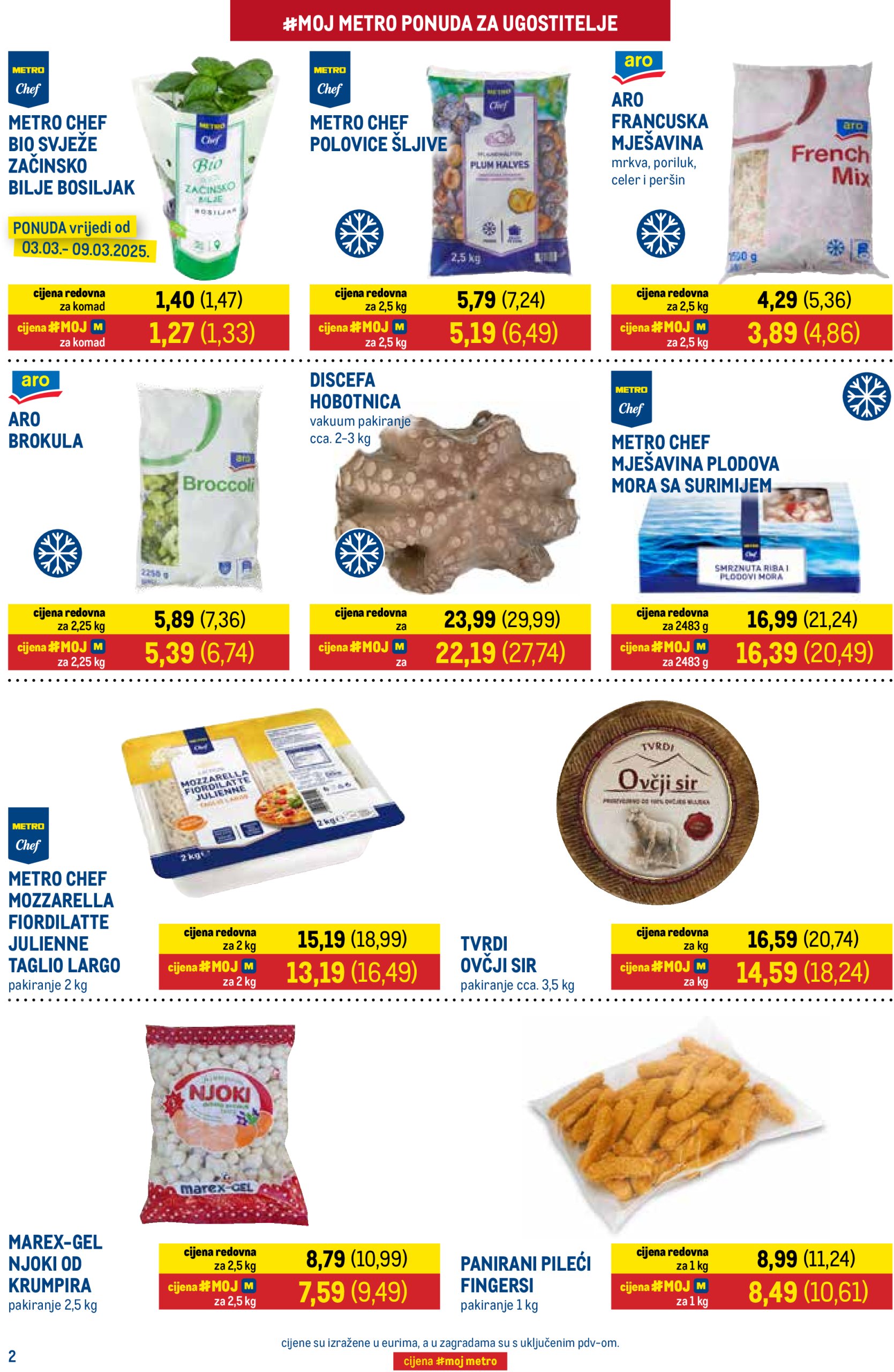 metro - Metro - Promotivna ponuda za ugostitelje katalog vrijedi od 03.03. do 16.03. - page: 2