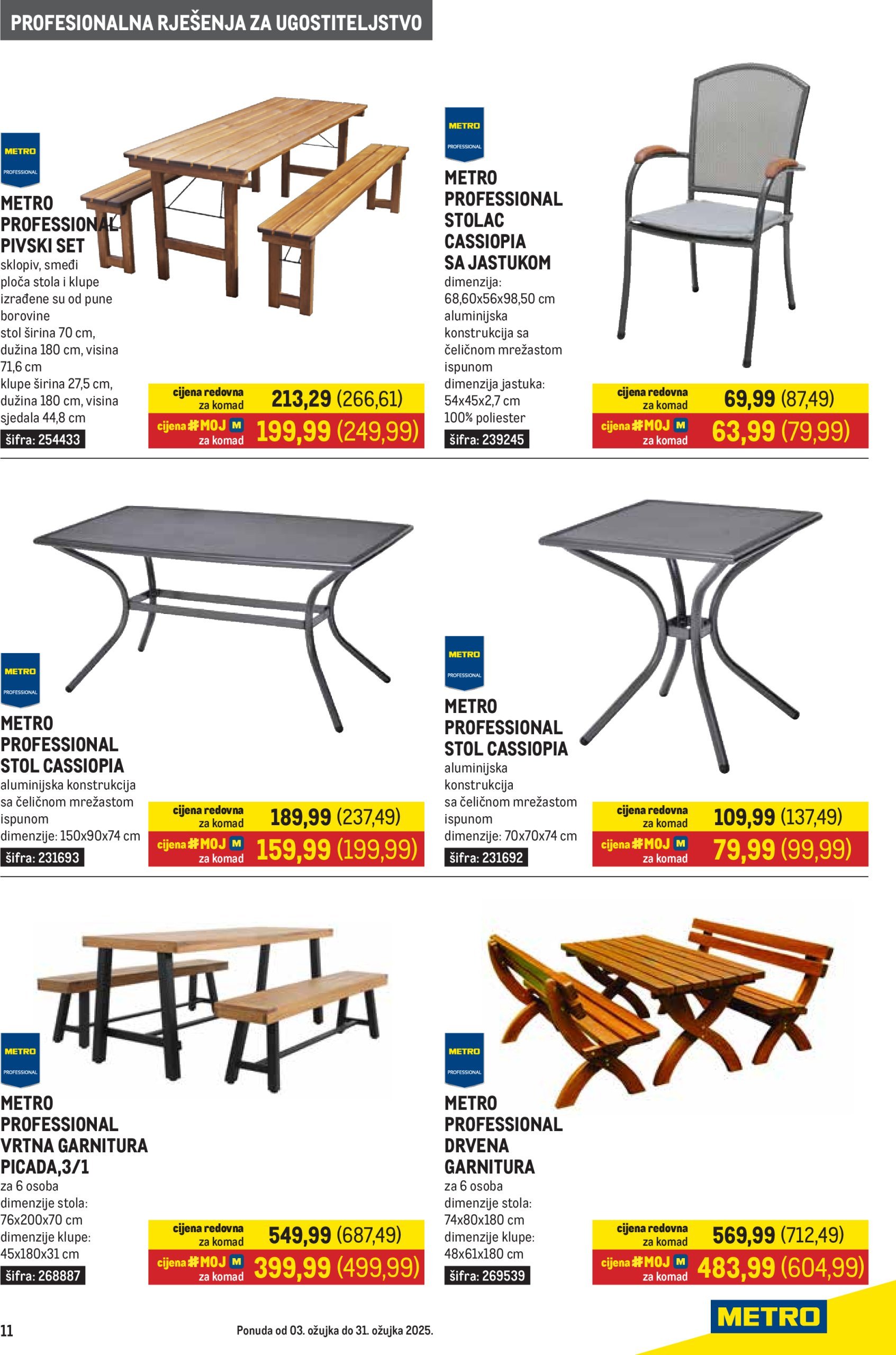 metro - Metro - Gastro katalog vrijedi od 03.03. do 31.03. - page: 11