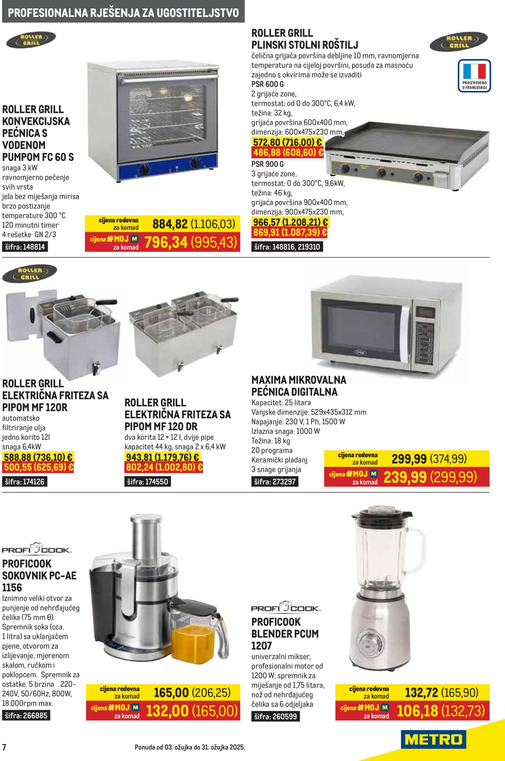 metro - Metro - Gastro katalog vrijedi od 03.03. do 31.03. - page: 7