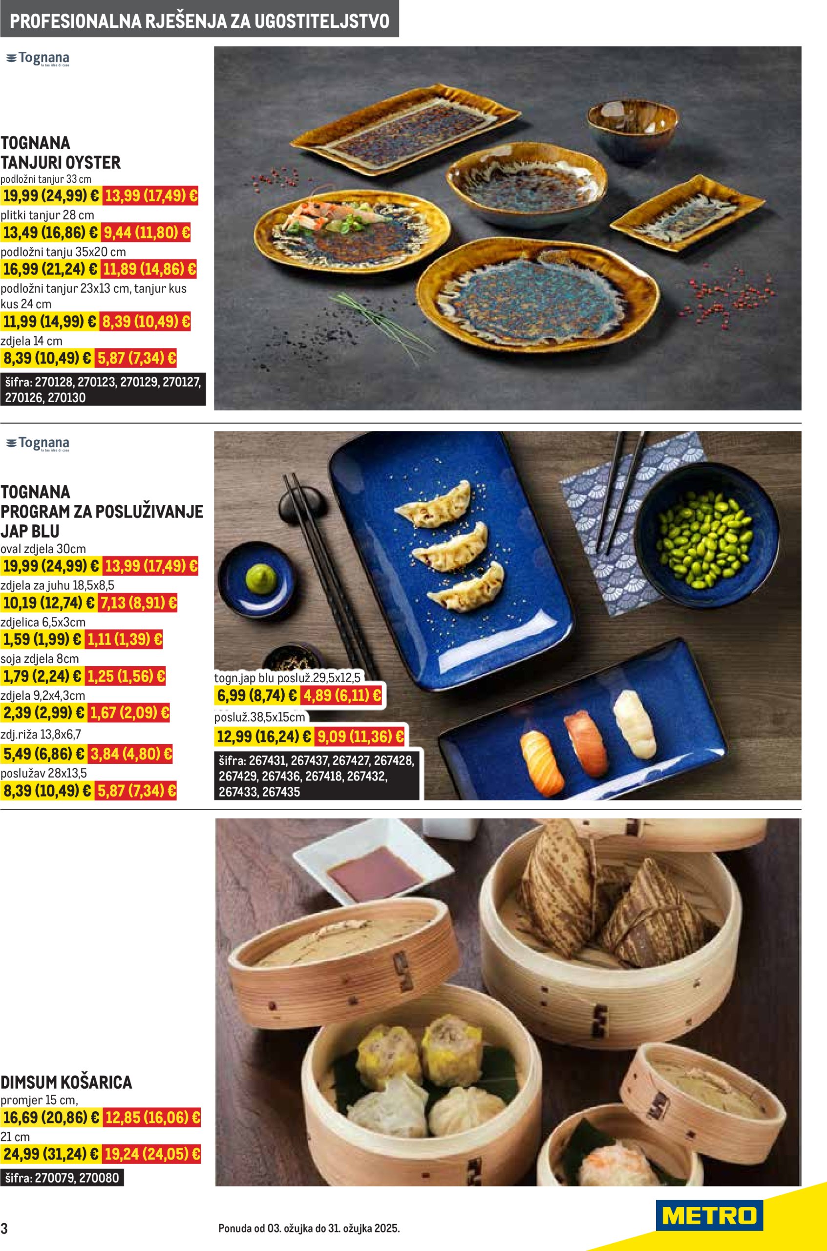 metro - Metro - Gastro katalog vrijedi od 03.03. do 31.03. - page: 3