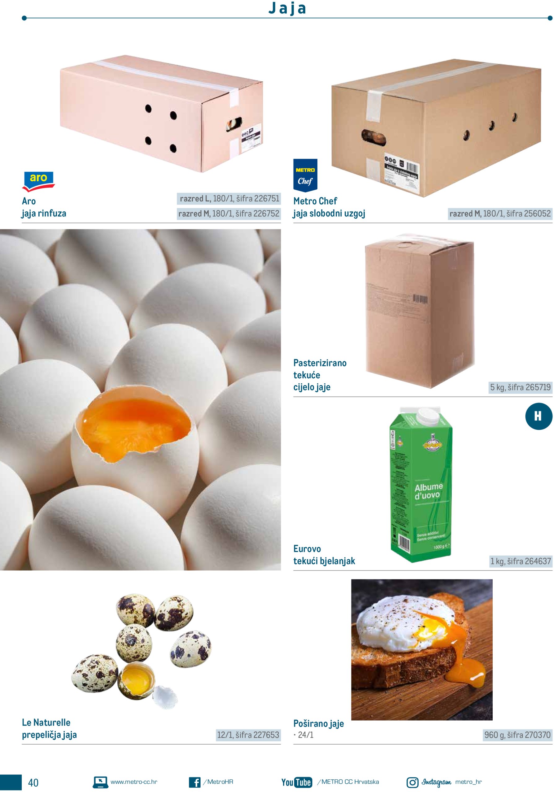 metro - Metro - Poslovna rješenja - Doručak katalog vrijedi od 25.04. do 30.09. - page: 40 metro - Metro - Poslovna rješenja - Doručak katalog vrijedi od 25.04. do 30.09. - page: 40
