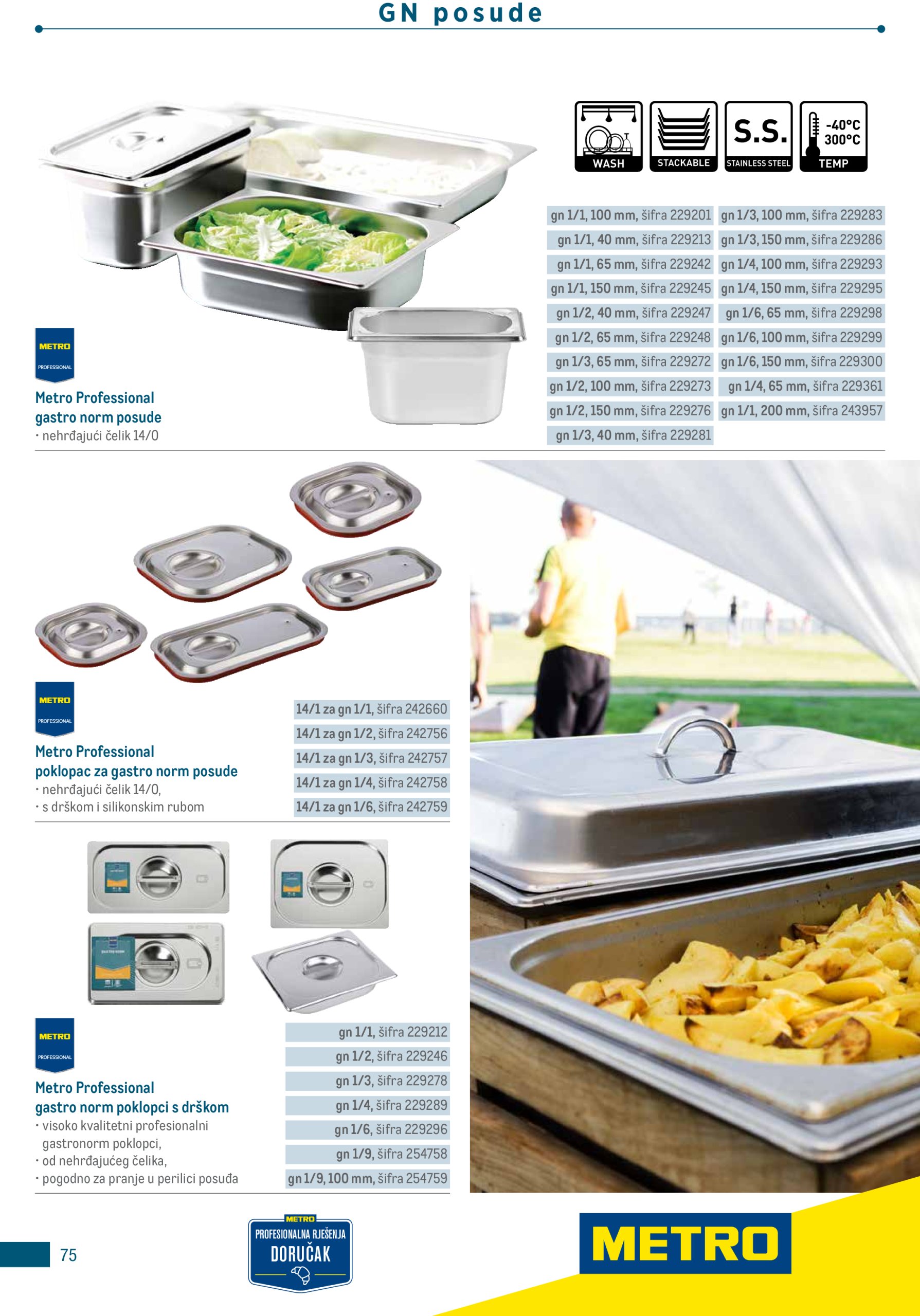 metro - Metro - Poslovna rješenja - Doručak katalog vrijedi od 25.04. do 30.09. - page: 75 metro - Metro - Poslovna rješenja - Doručak katalog vrijedi od 25.04. do 30.09. - page: 75