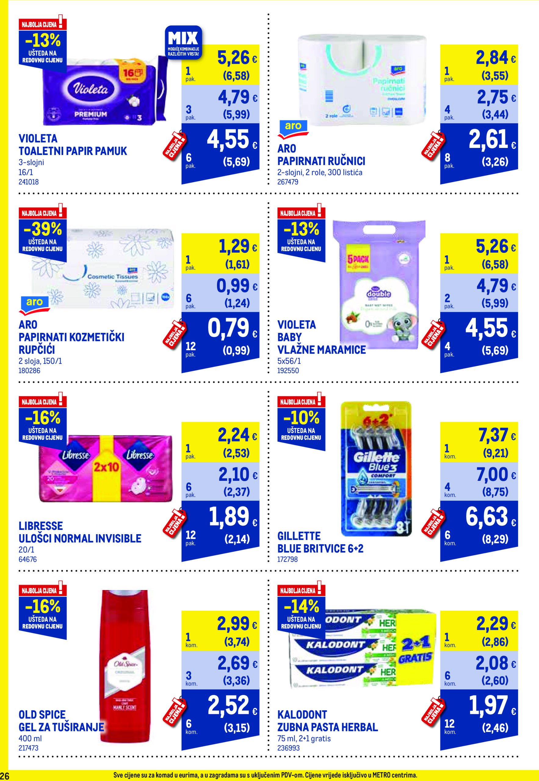 metro - Metro - Profi cijena katalog vrijedi od 02.05. do 01.06. - page: 26 metro - Metro - Profi cijena katalog vrijedi od 02.05. do 01.06. - page: 26