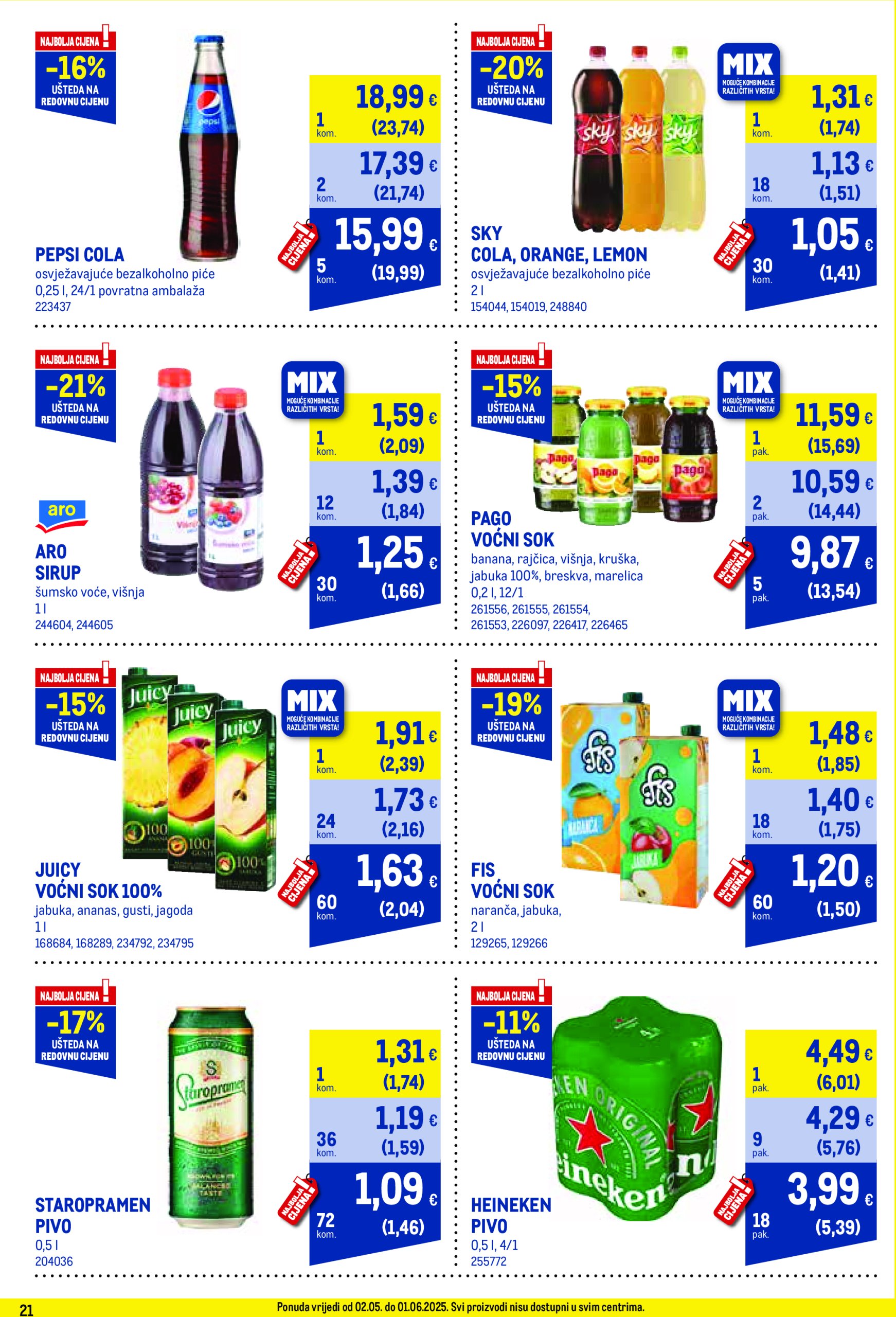 metro - Metro - Profi cijena katalog vrijedi od 02.05. do 01.06. - page: 21 metro - Metro - Profi cijena katalog vrijedi od 02.05. do 01.06. - page: 21