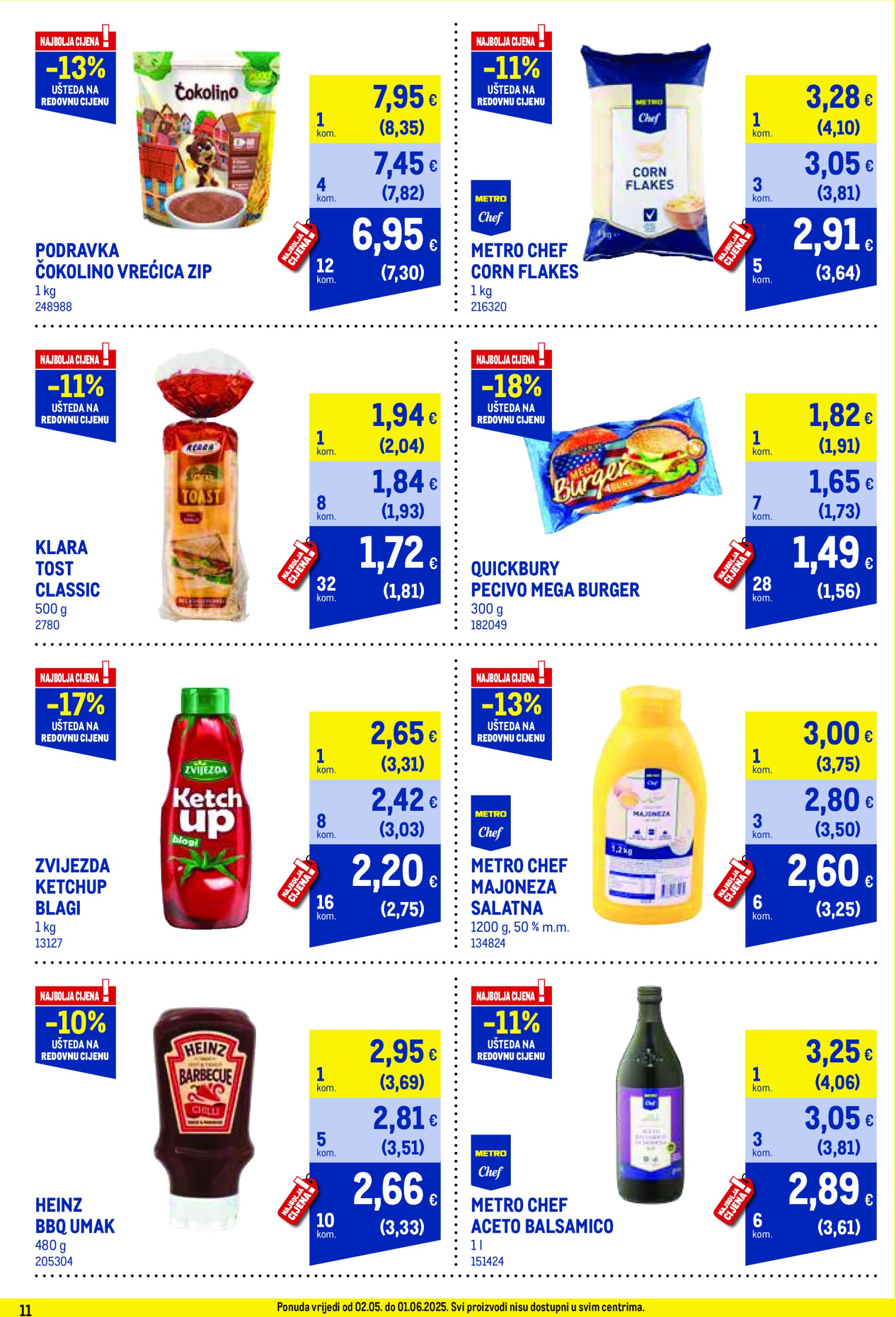 metro - Metro - Profi cijena katalog vrijedi od 02.05. do 01.06. - page: 11 metro - Metro - Profi cijena katalog vrijedi od 02.05. do 01.06. - page: 11