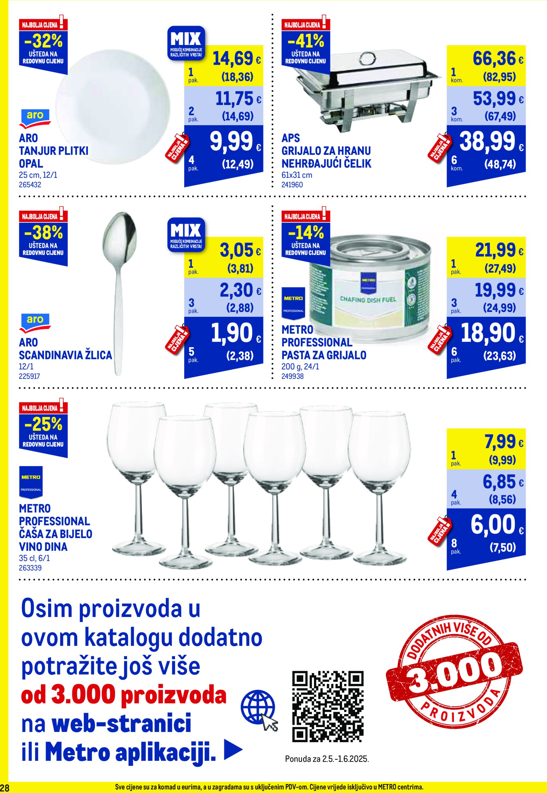 metro - Metro - Profi cijena katalog vrijedi od 02.05. do 01.06. - page: 28 metro - Metro - Profi cijena katalog vrijedi od 02.05. do 01.06. - page: 28
