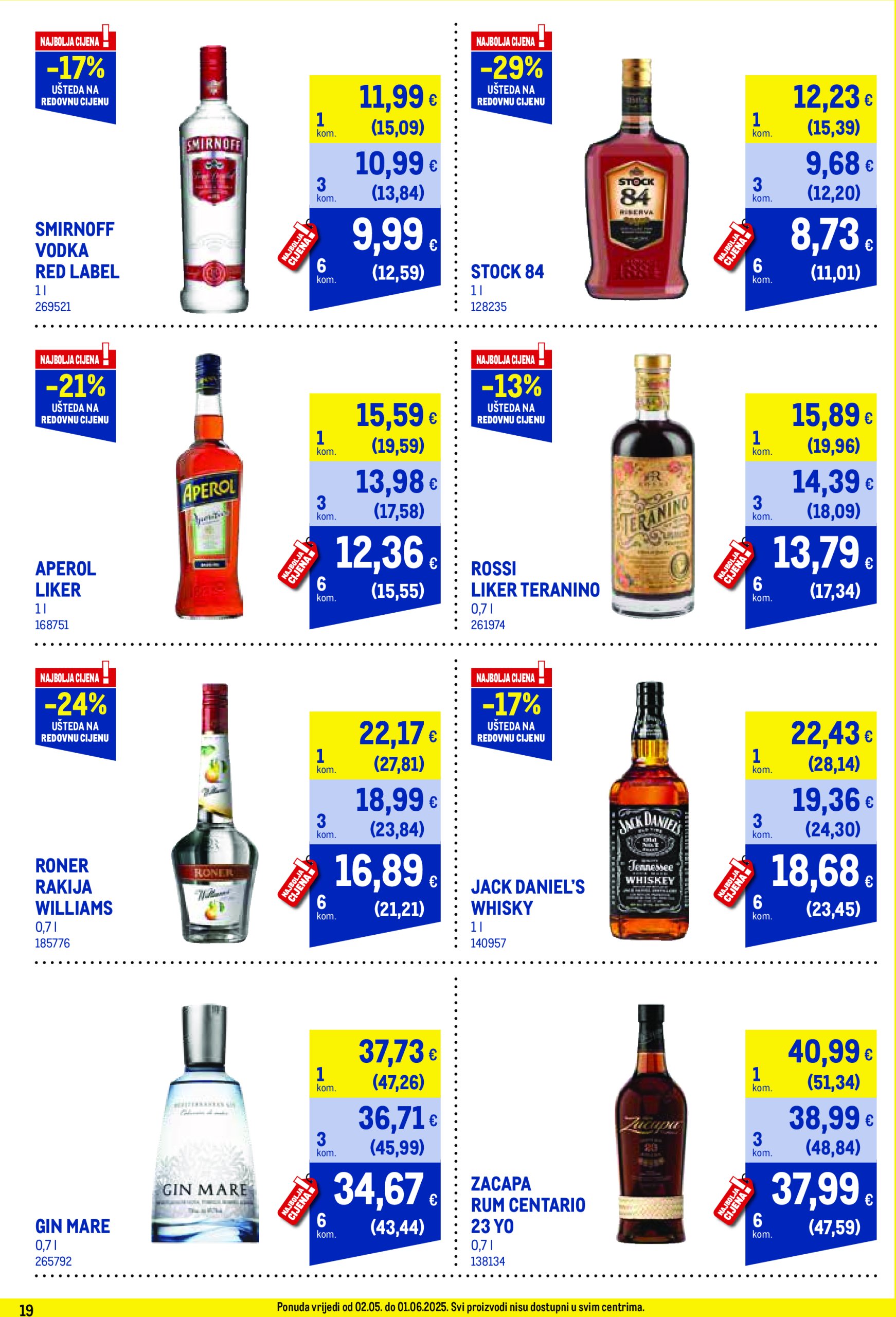 metro - Metro - Profi cijena katalog vrijedi od 02.05. do 01.06. - page: 19 metro - Metro - Profi cijena katalog vrijedi od 02.05. do 01.06. - page: 19