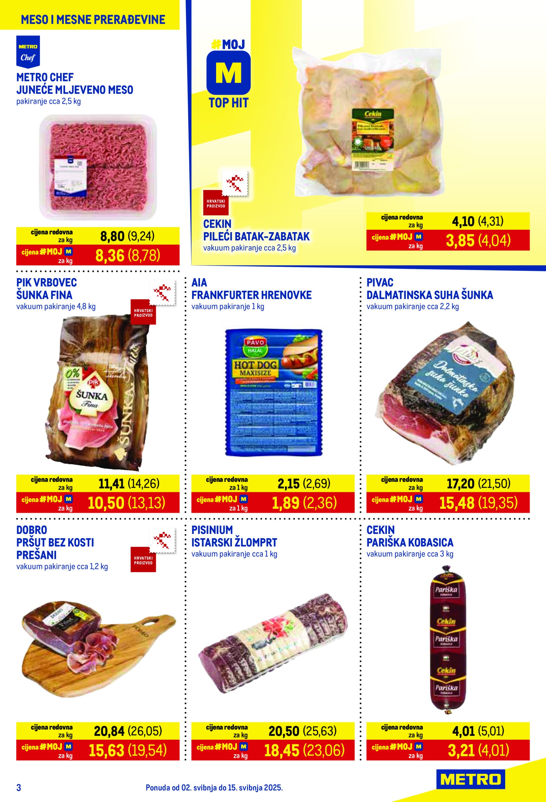 metro - Metro - Prehrana katalog vrijedi od 02.05. do 15.05. - page: 3
