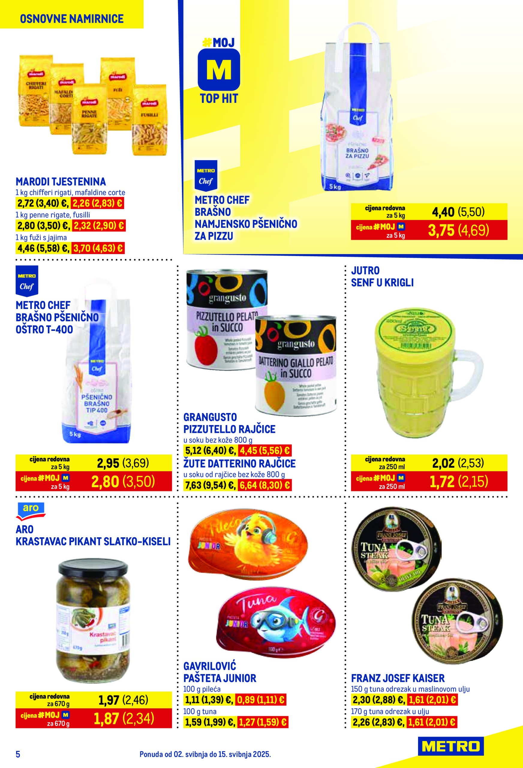 metro - Metro - Prehrana katalog vrijedi od 02.05. do 15.05. - page: 5