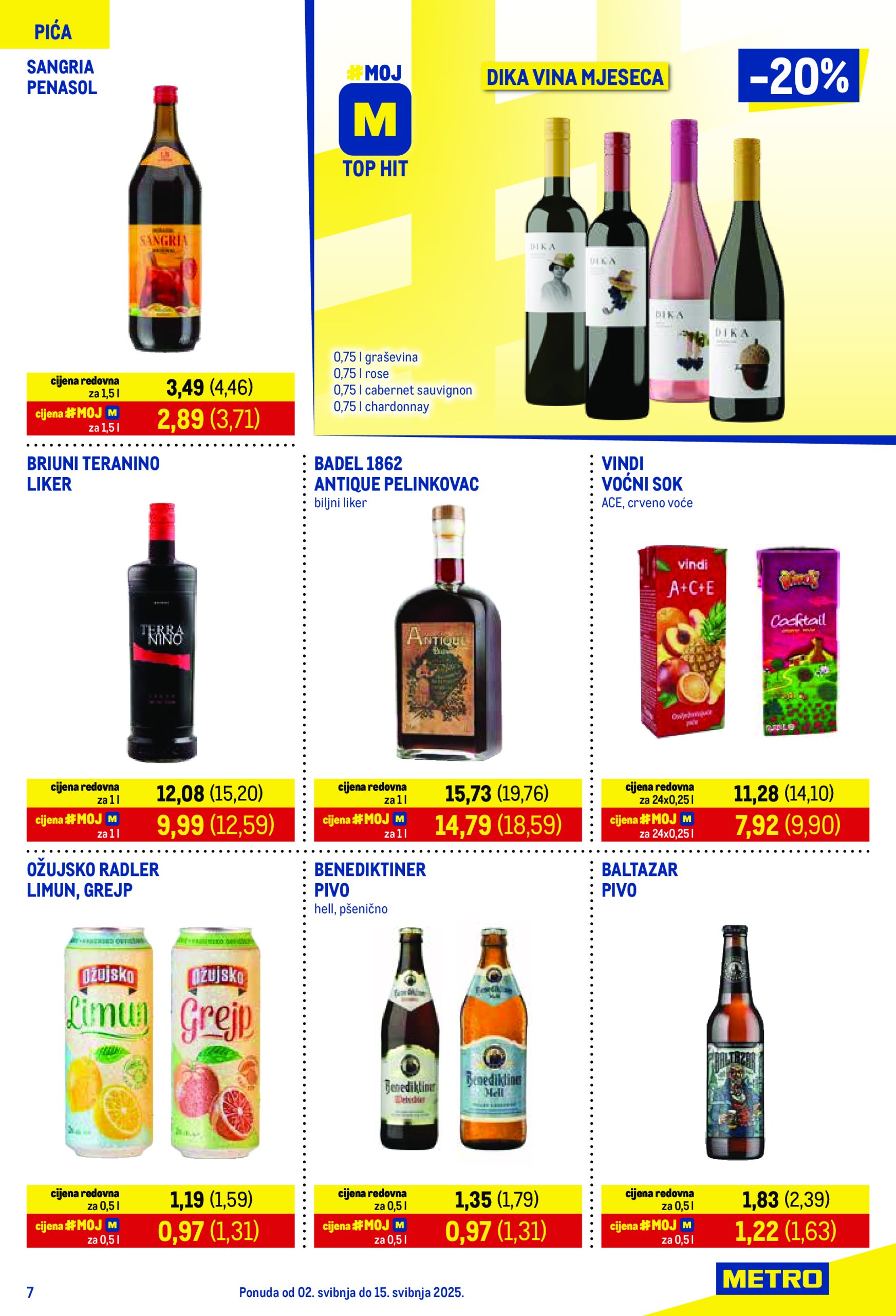 metro - Metro - Prehrana katalog vrijedi od 02.05. do 15.05. - page: 7