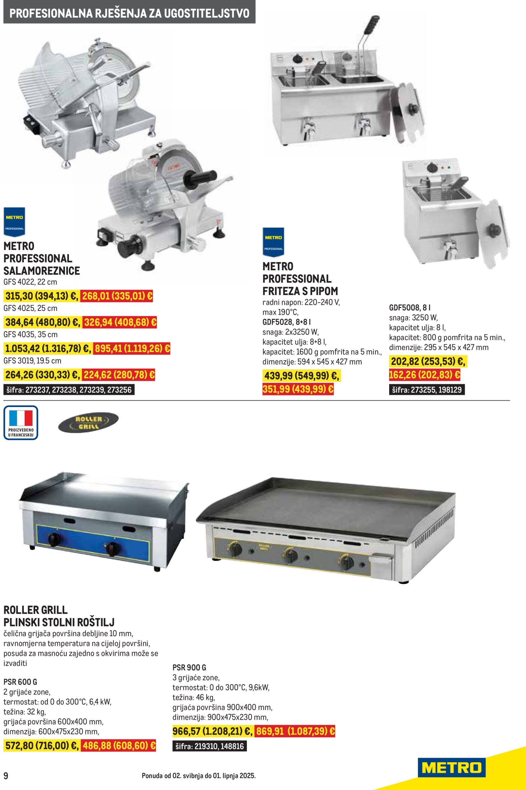 metro - Metro - Gastro katalog vrijedi od 02.05. do 01.06. - page: 9