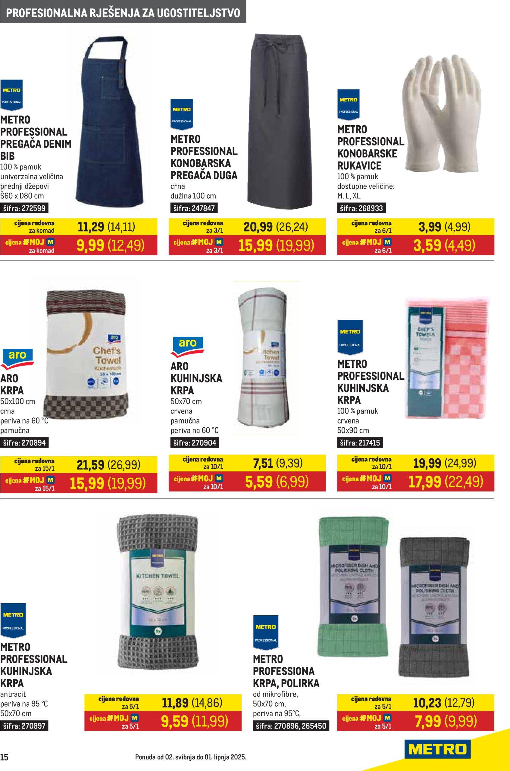 metro - Metro - Gastro katalog vrijedi od 02.05. do 01.06. - page: 15