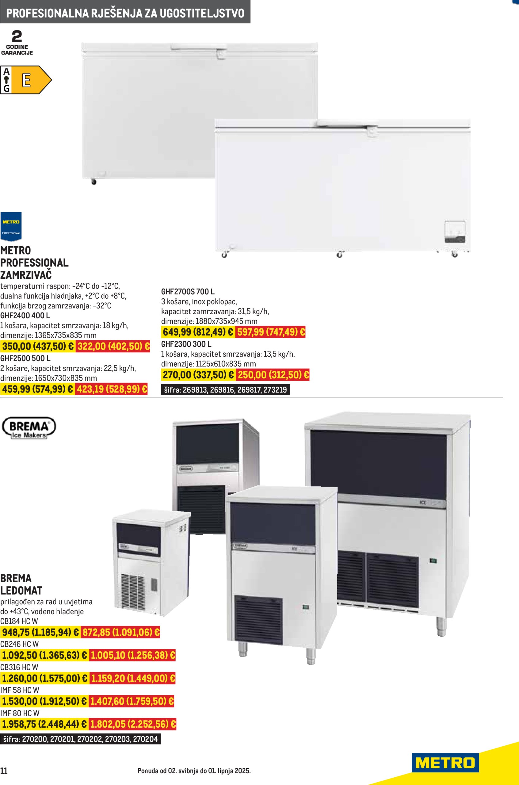 metro - Metro - Gastro katalog vrijedi od 02.05. do 01.06. - page: 11