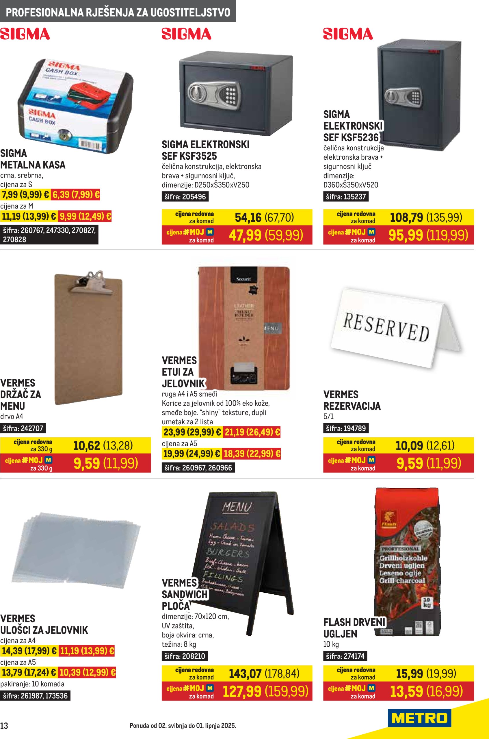 metro - Metro - Gastro katalog vrijedi od 02.05. do 01.06. - page: 13