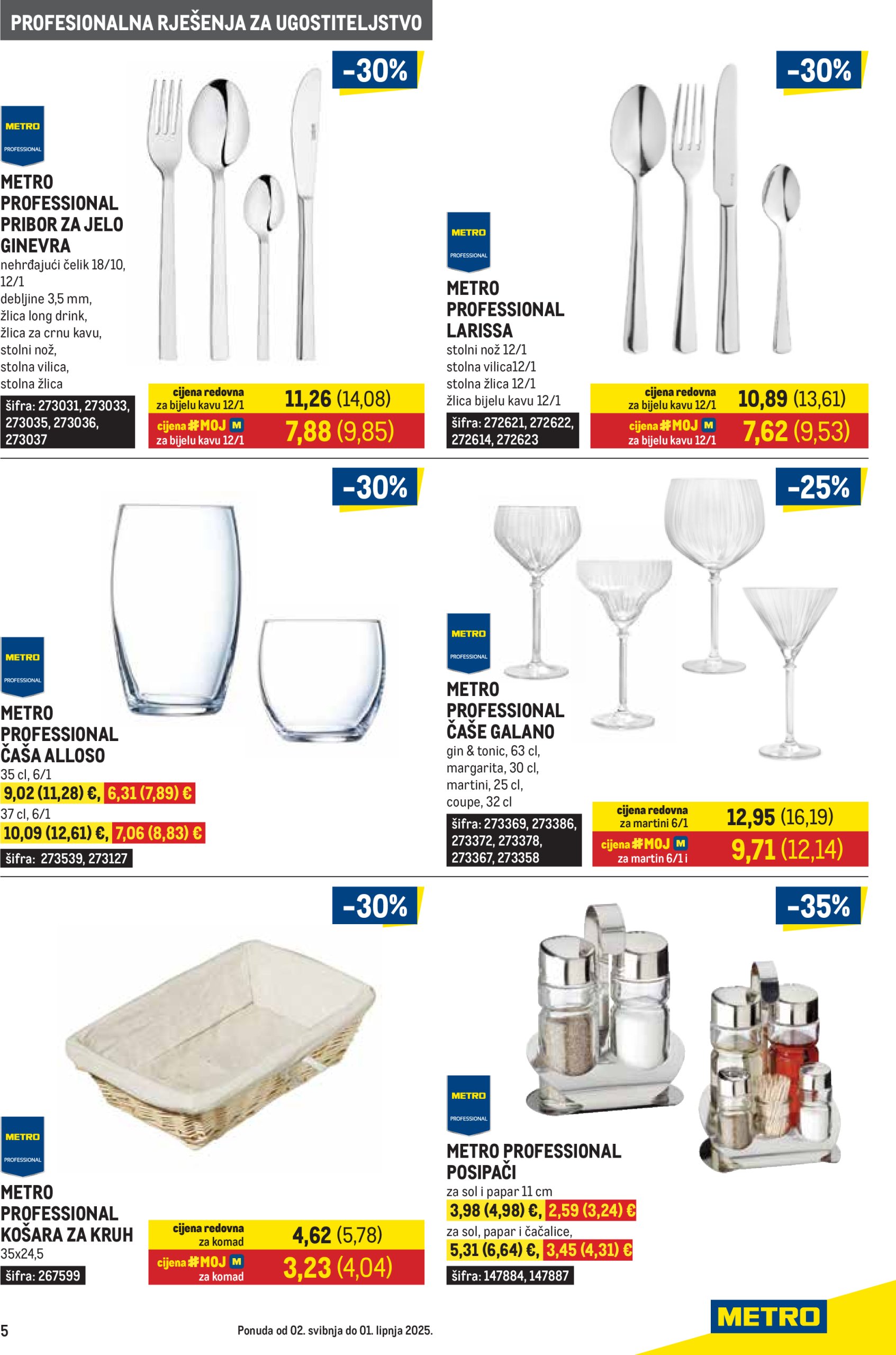 metro - Metro - Gastro katalog vrijedi od 02.05. do 01.06. - page: 5