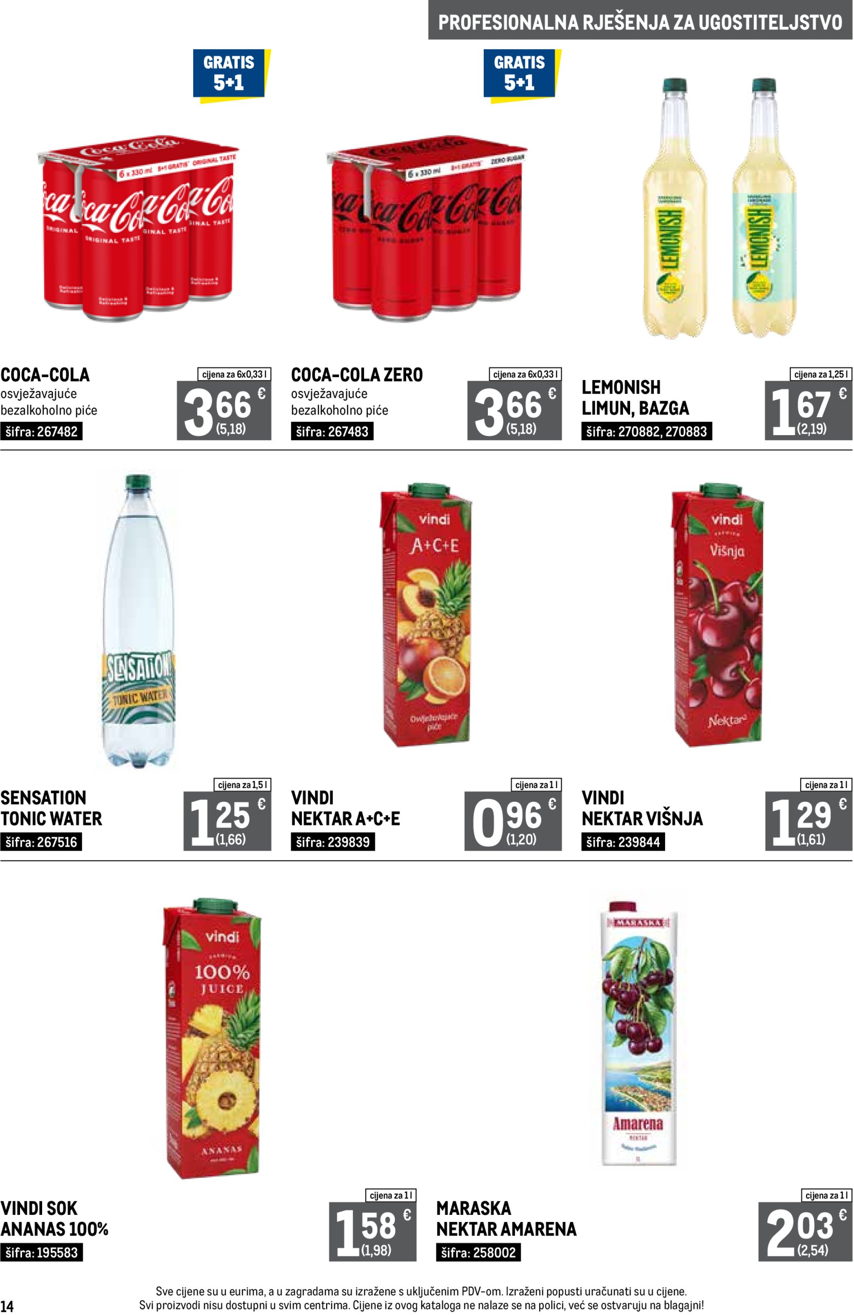 metro - Metro - Profesionalna rješenja za ugostiteljstvo katalog vrijedi od 02.05. do 01.06. - page: 14