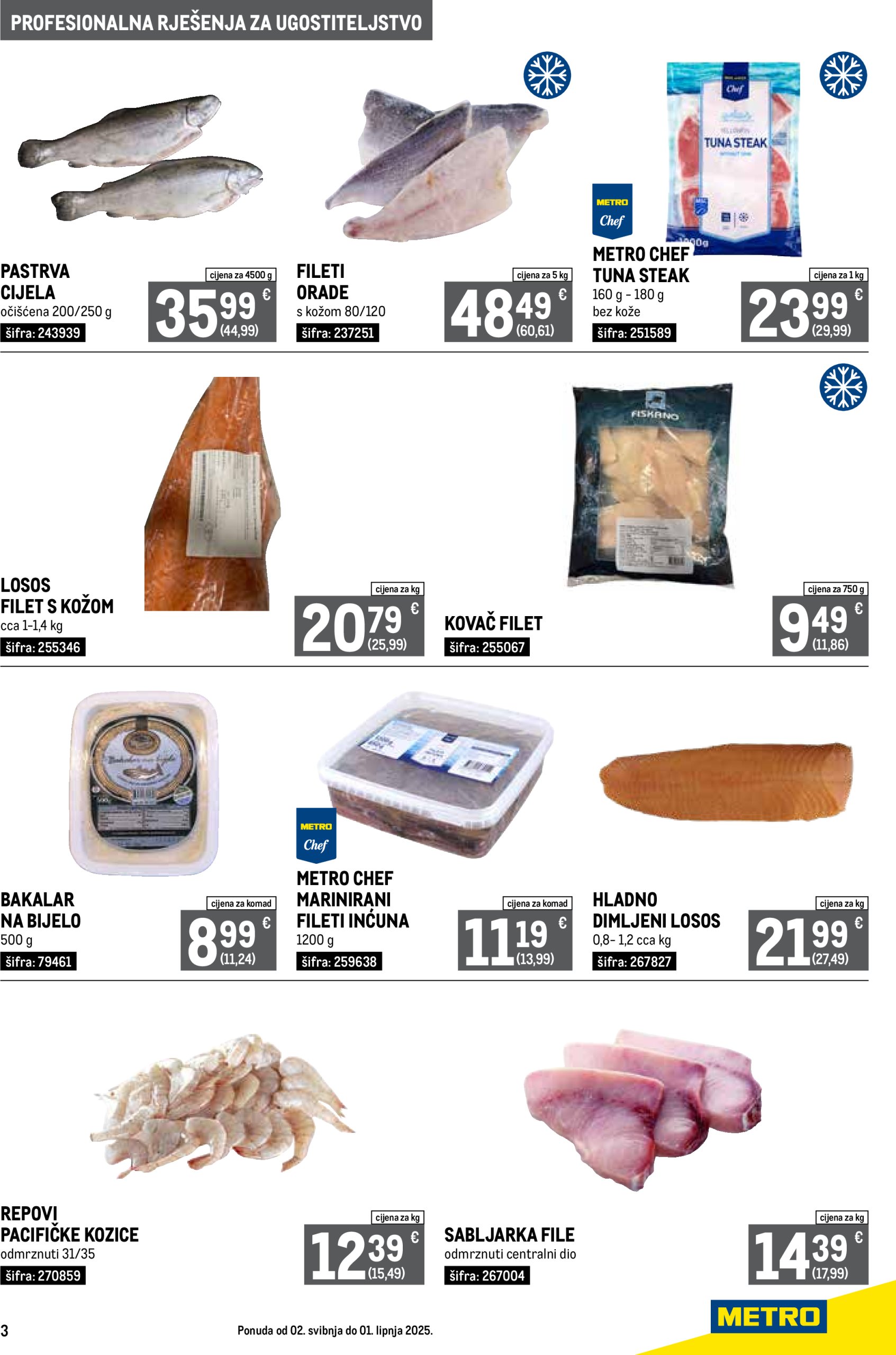 metro - Metro - Profesionalna rješenja za ugostiteljstvo katalog vrijedi od 02.05. do 01.06. - page: 3