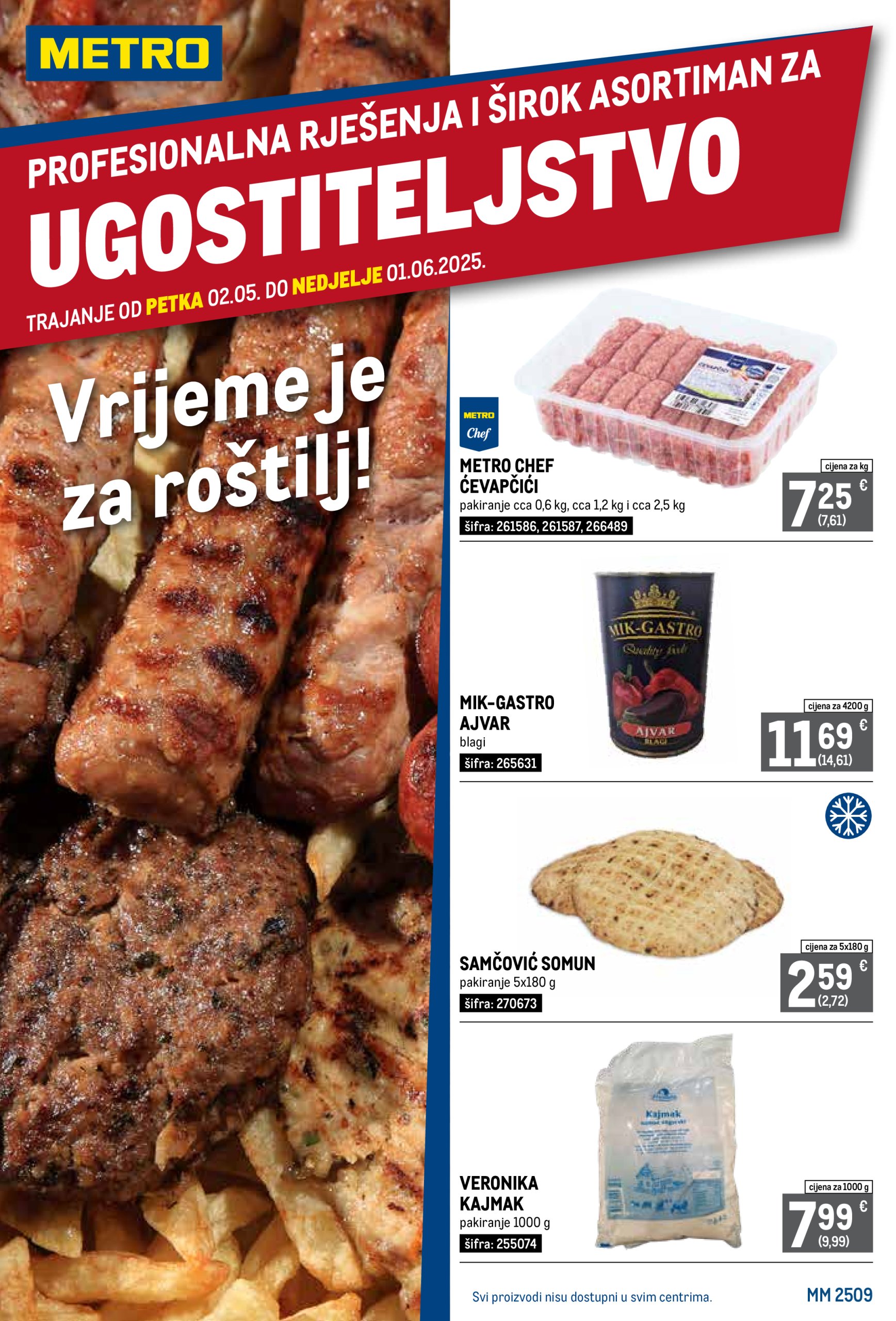 metro - Metro - Profesionalna rješenja za ugostiteljstvo katalog vrijedi od 02.05. do 01.06.