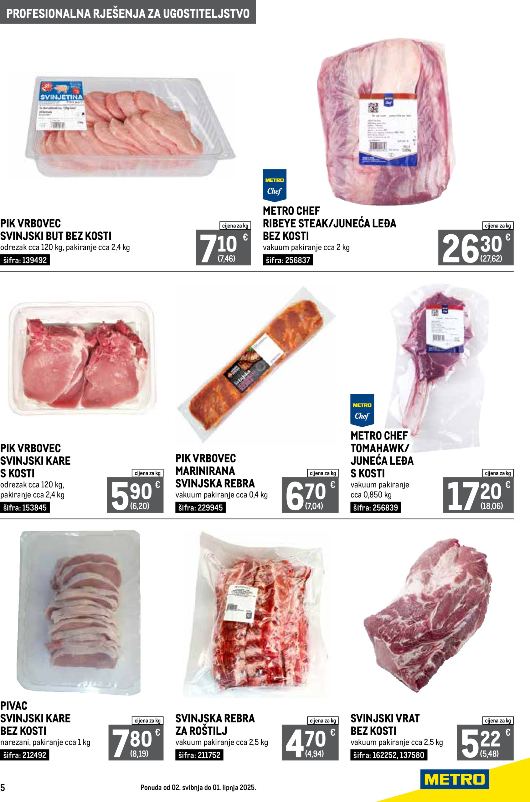 metro - Metro - Profesionalna rješenja za ugostiteljstvo katalog vrijedi od 02.05. do 01.06. - page: 5