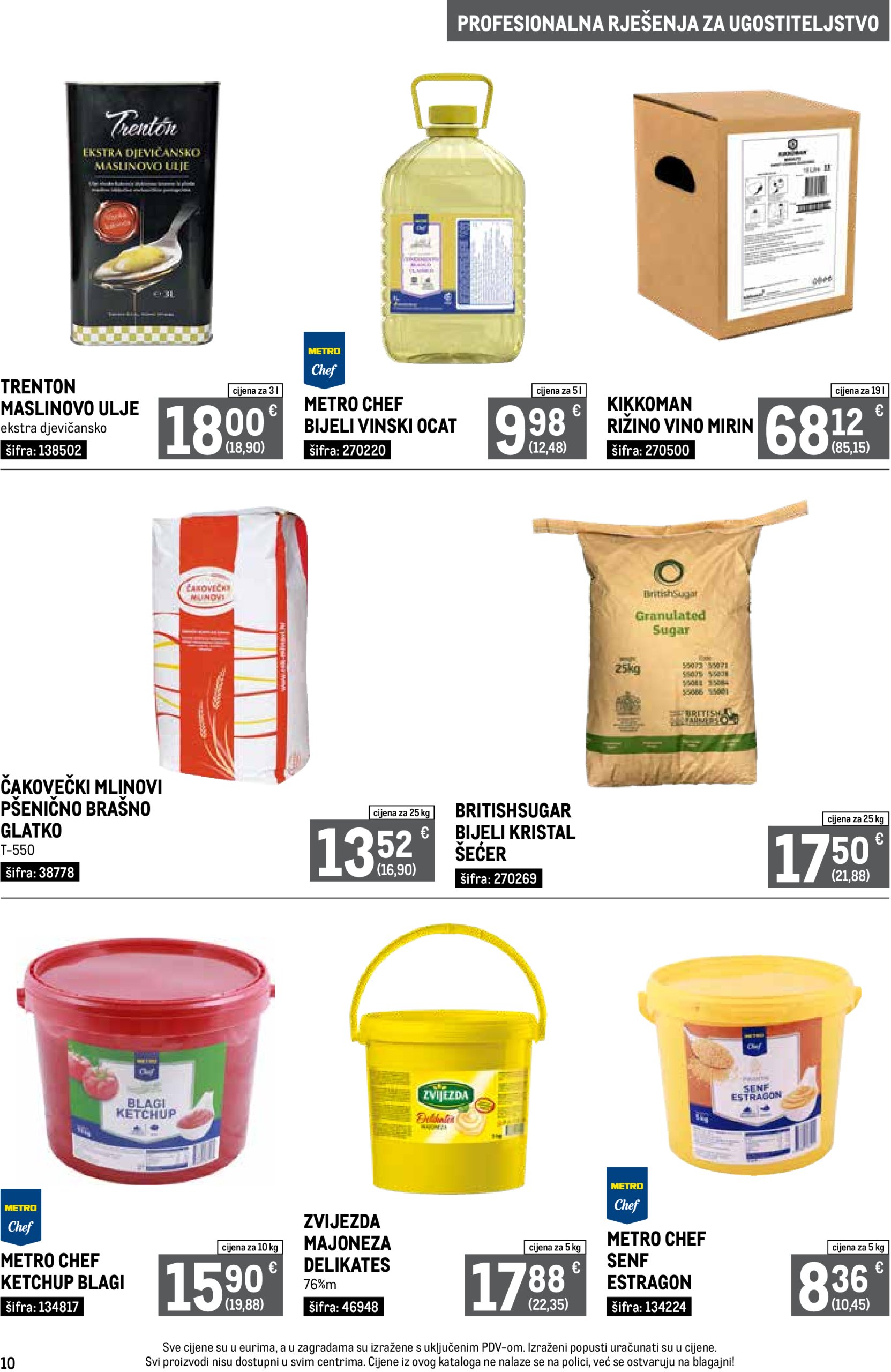 metro - Metro - Profesionalna rješenja za ugostiteljstvo katalog vrijedi od 02.05. do 01.06. - page: 10