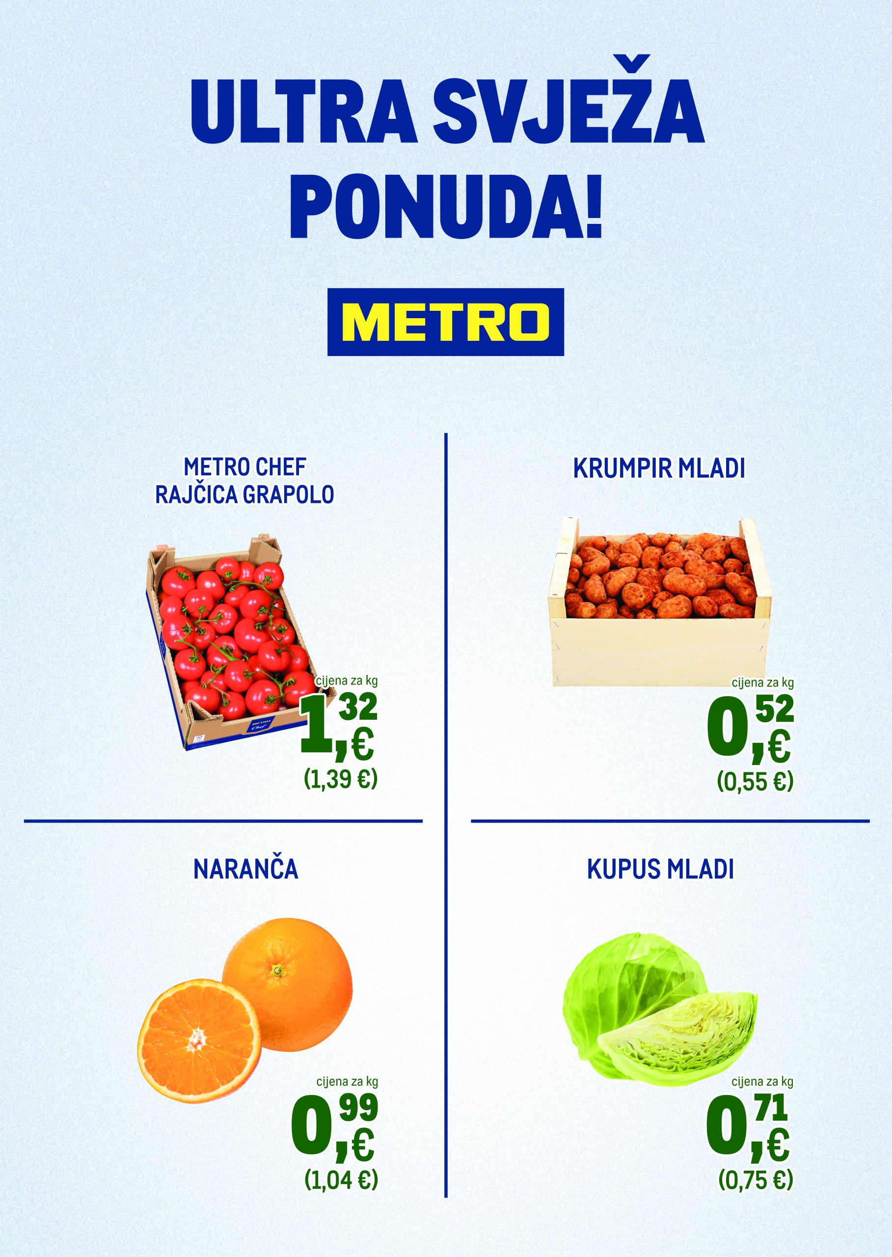 metro - Prelistajte ovaj Metro - Ultra svježa ponuda katalog, vrijedi od 26.05. do 01.06. - page: 2