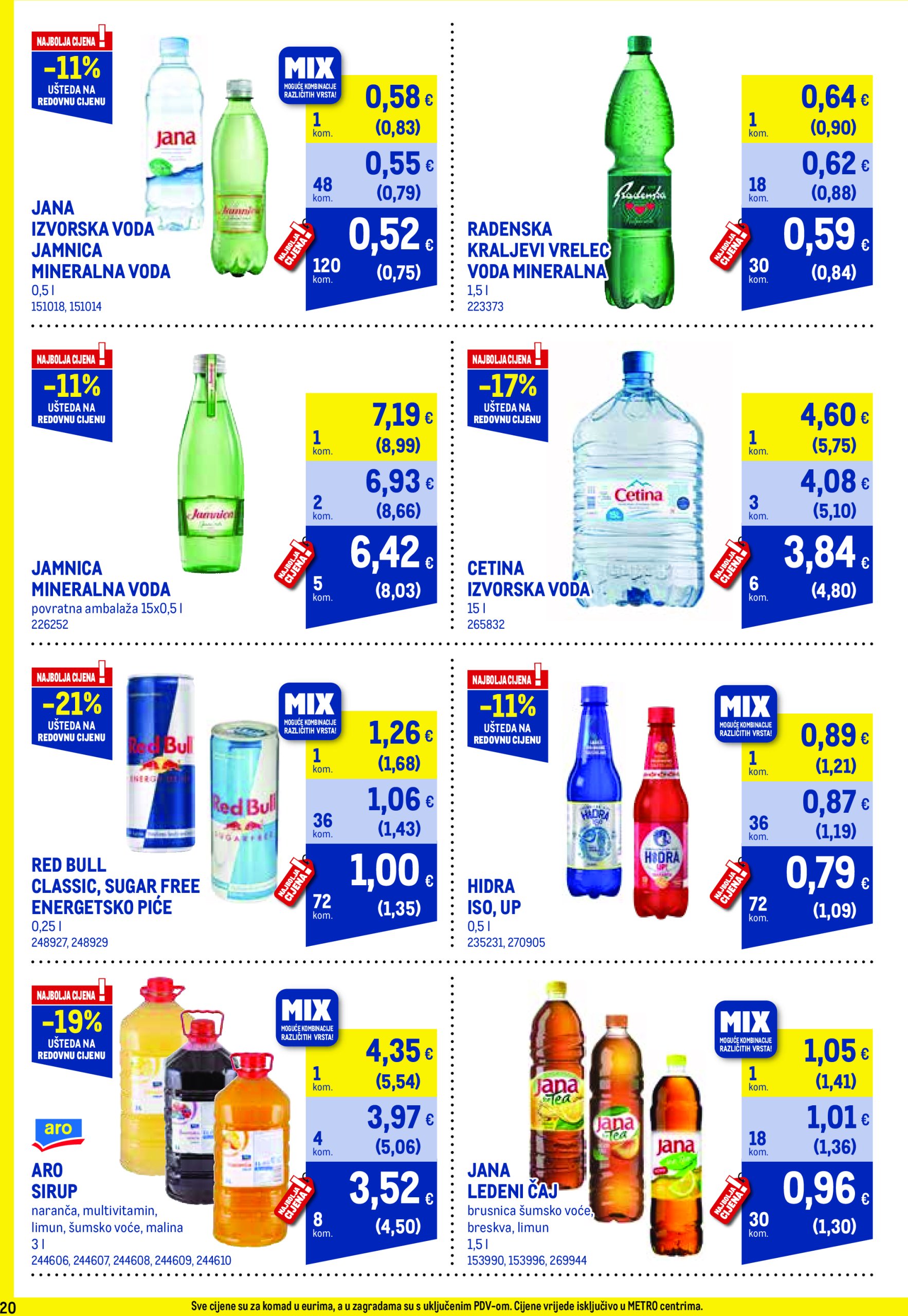 metro - Prelistajte ovaj Metro - Profi cijena katalog, vrijedi od 02.06. do 30.06. - page: 20 metro - Prelistajte ovaj Metro - Profi cijena katalog, vrijedi od 02.06. do 30.06. - page: 20